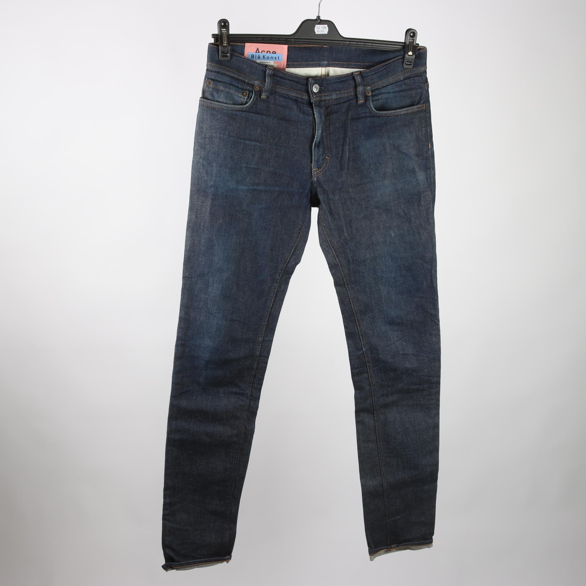 Jeans, Acne Studios Blå Konst, stl. 31/34