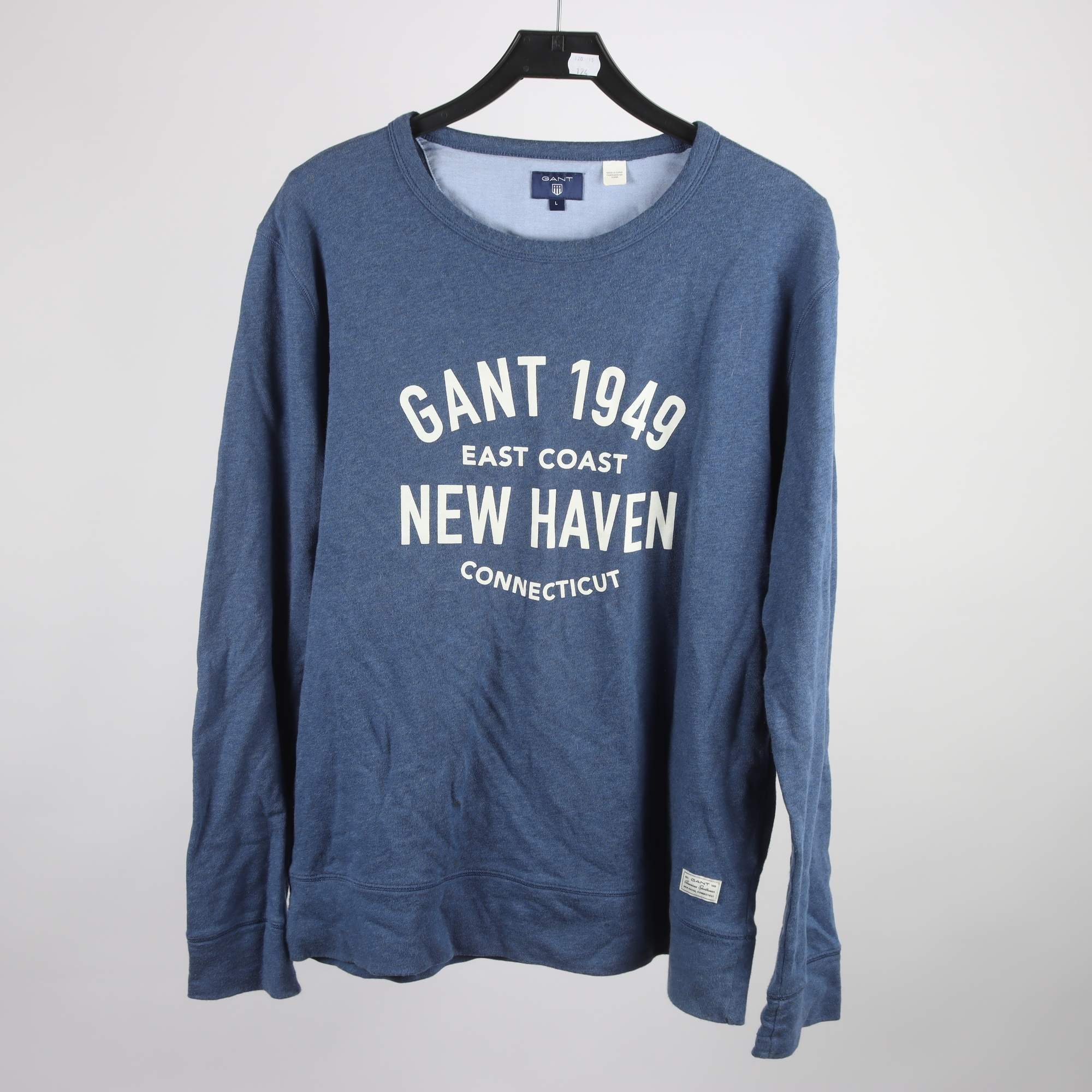 Tröja, Gant, blå, stl. L