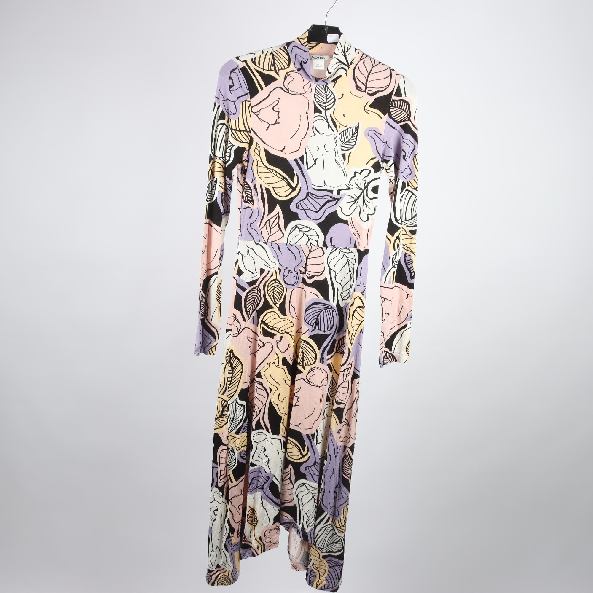 Klänning 2-pack, Monki, mönstrad, stl. XS