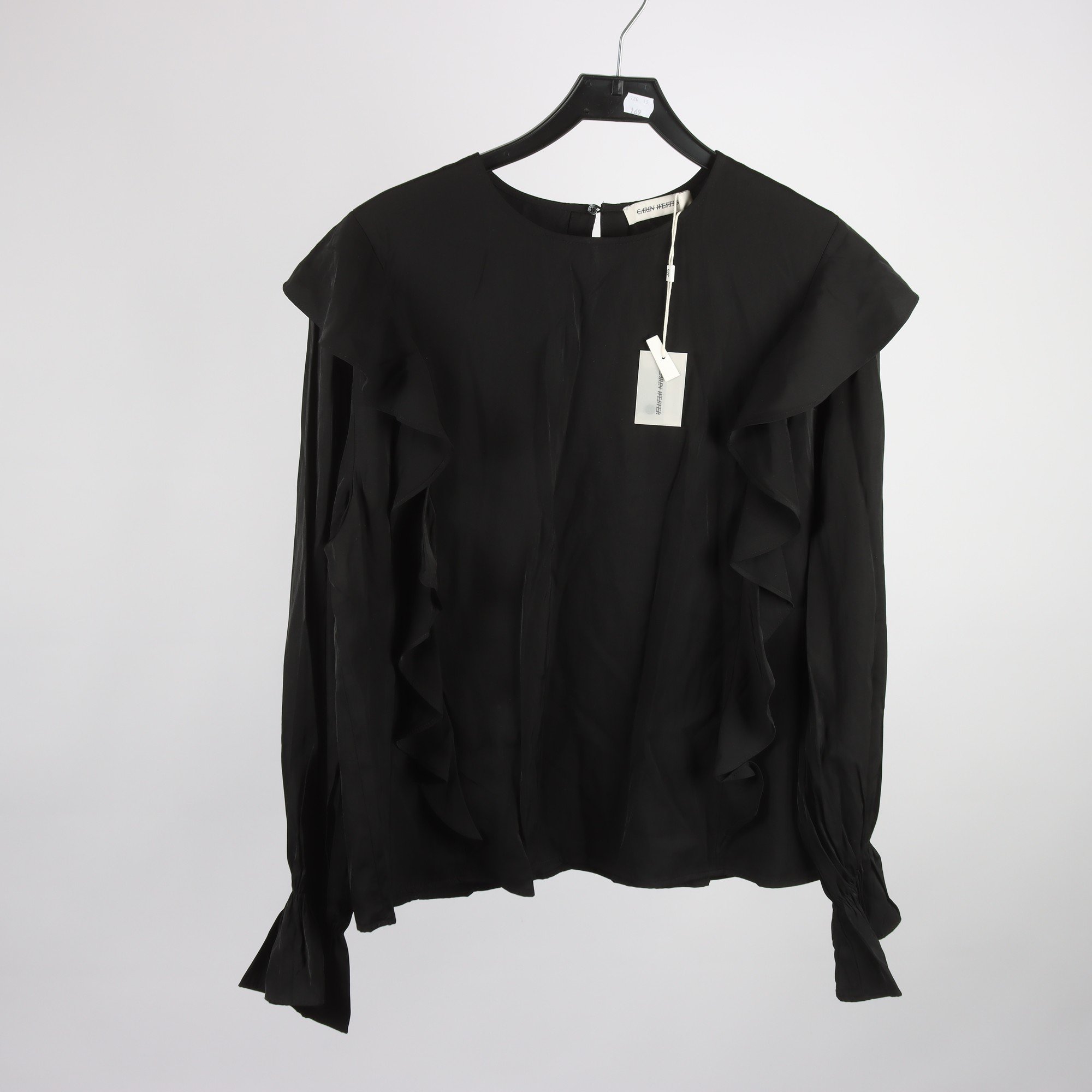 Blus, Carin Wester, svart, stl. 42