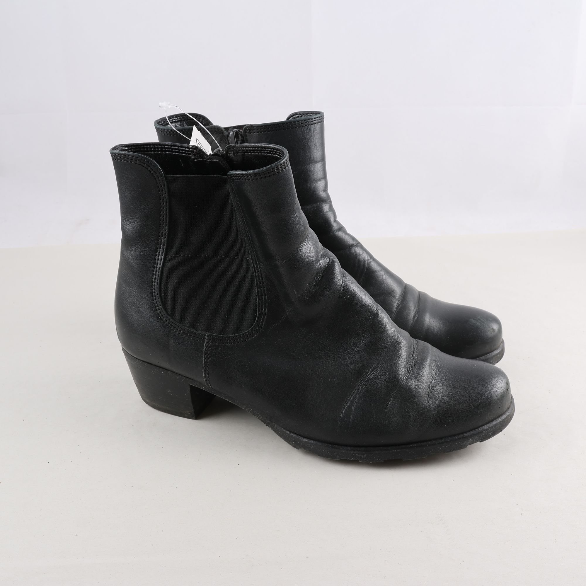 Stövletter, Gabor, läder, stl. 39