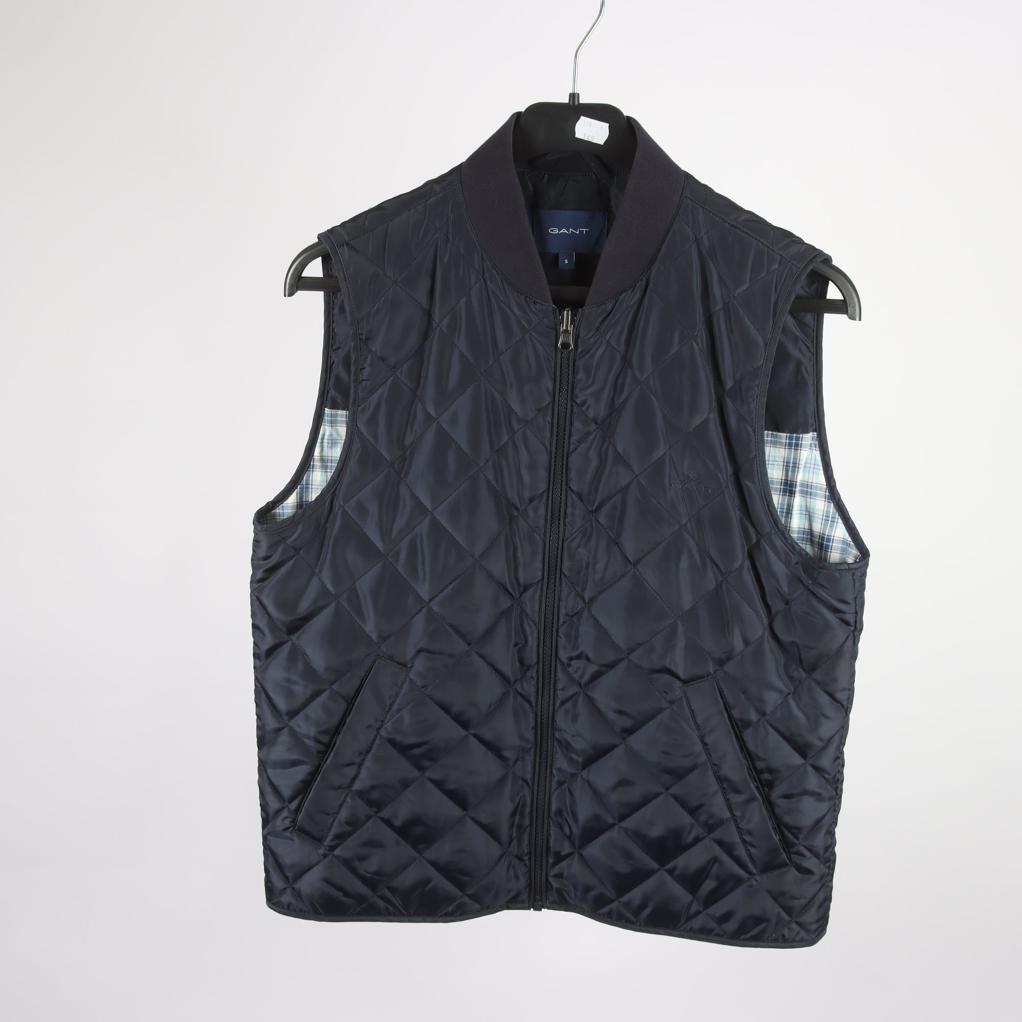 Väst, Gant, blå, stl. S