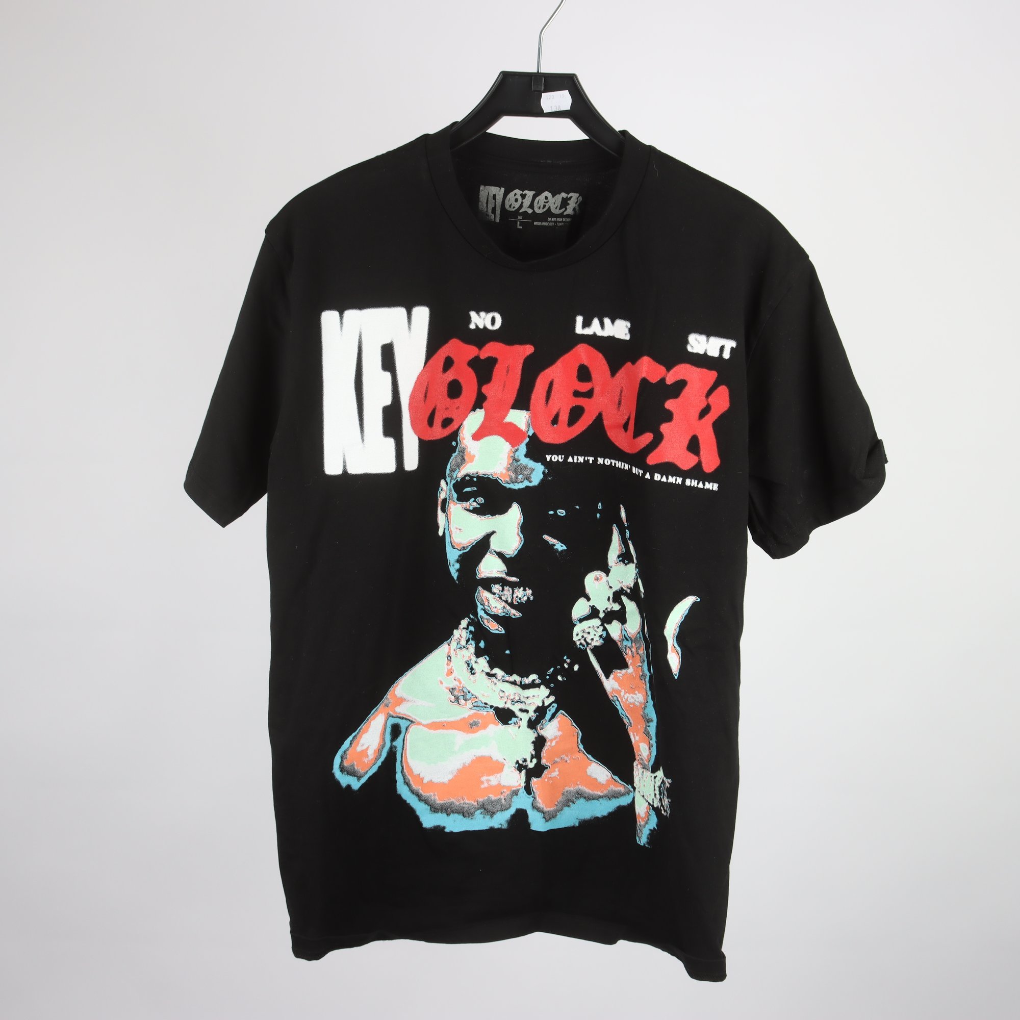 T-shirt, Key Glock, svart, stl. L