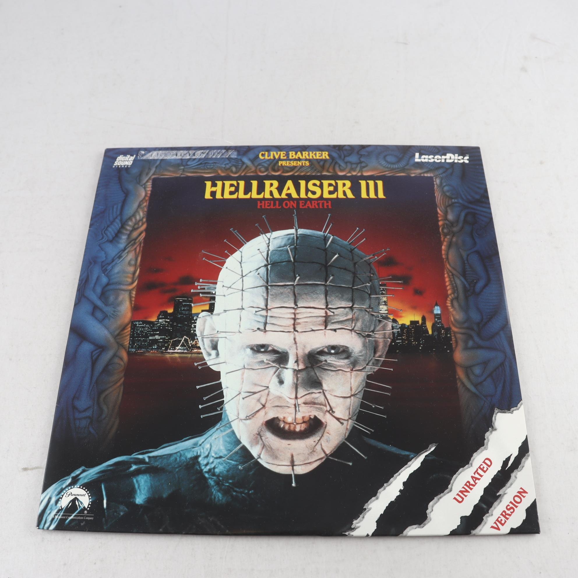 Laserdisc Hellraiser III