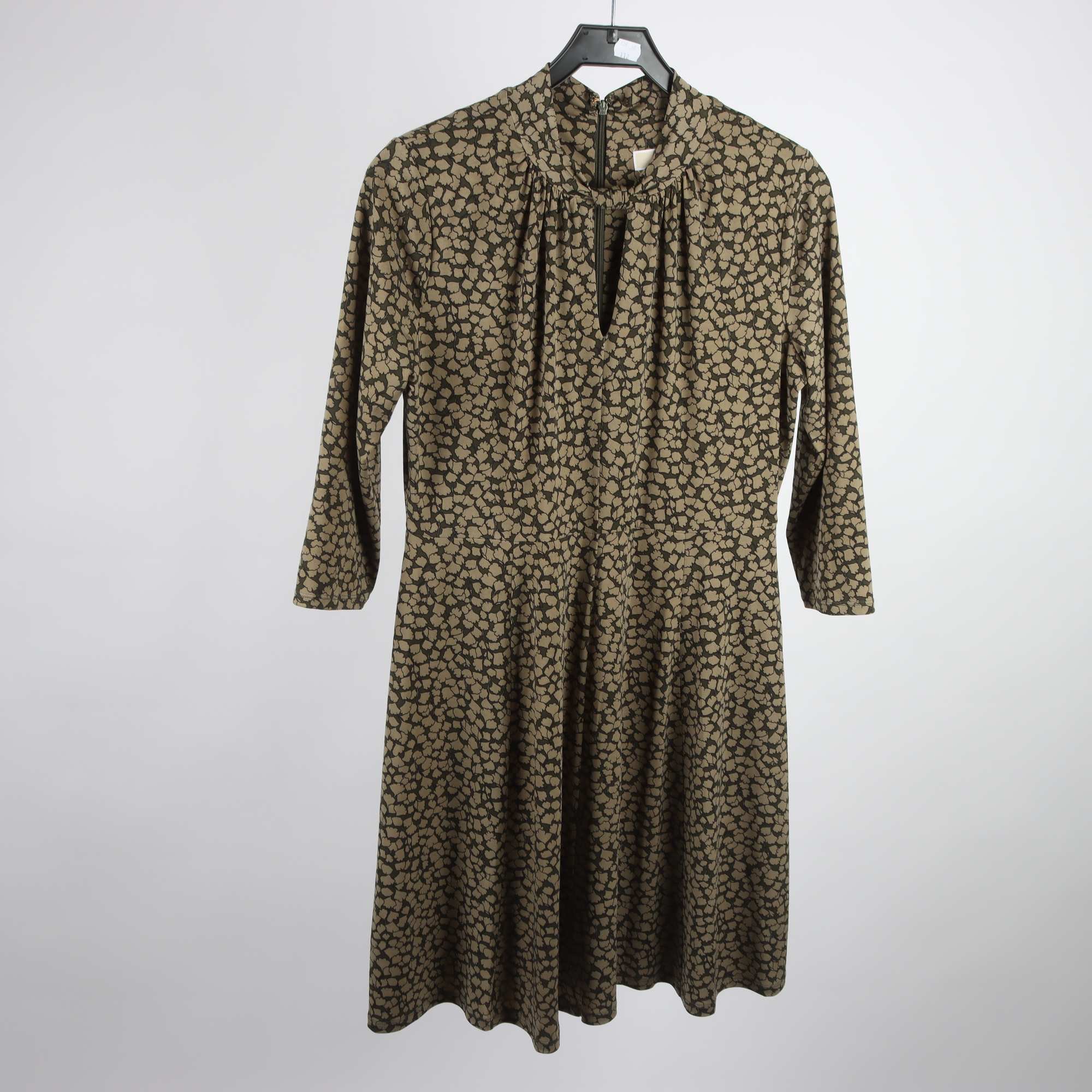 Klänning, Michael, Kors, grön, mönstrad, stl. L