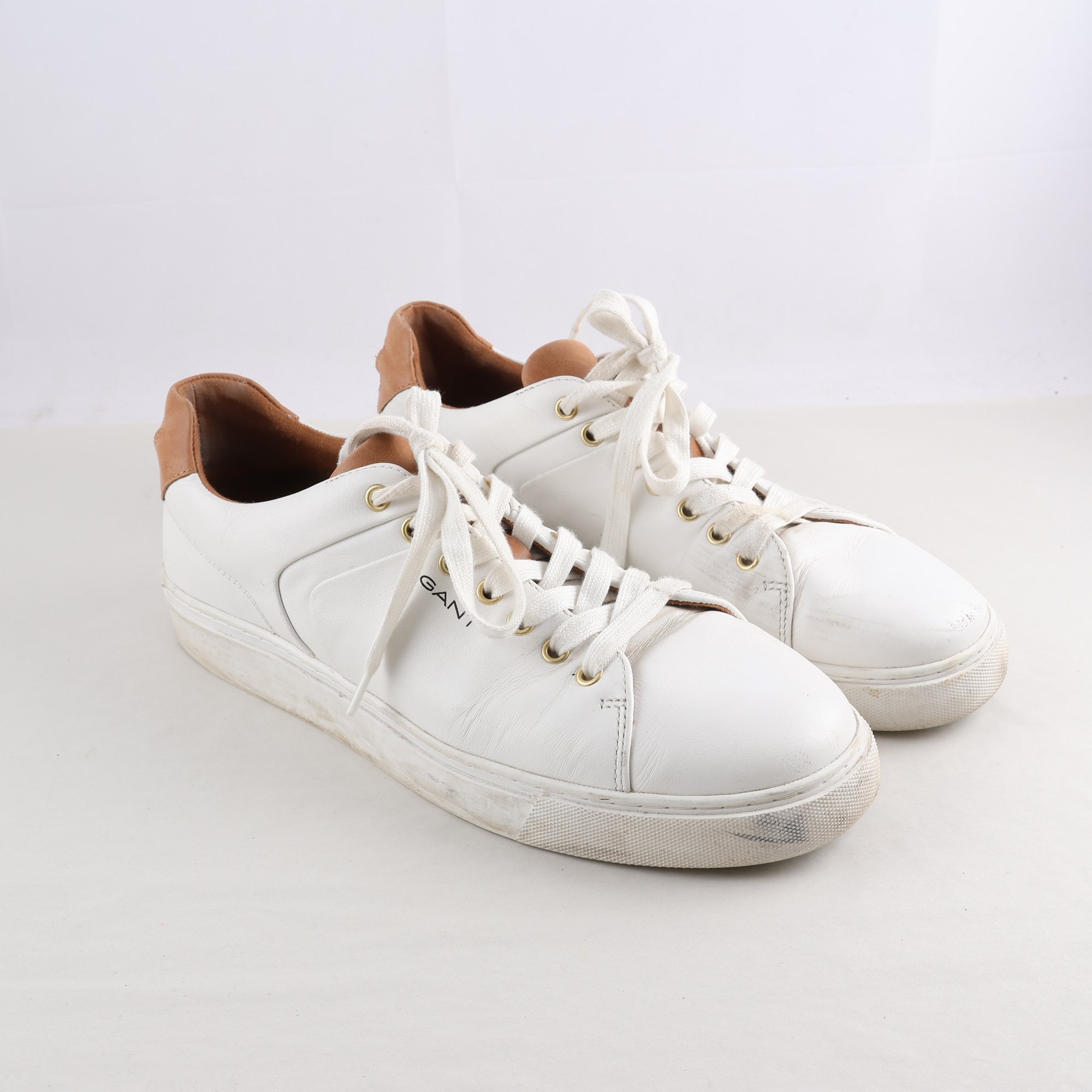 Sko, Gant, läder, stl. 46