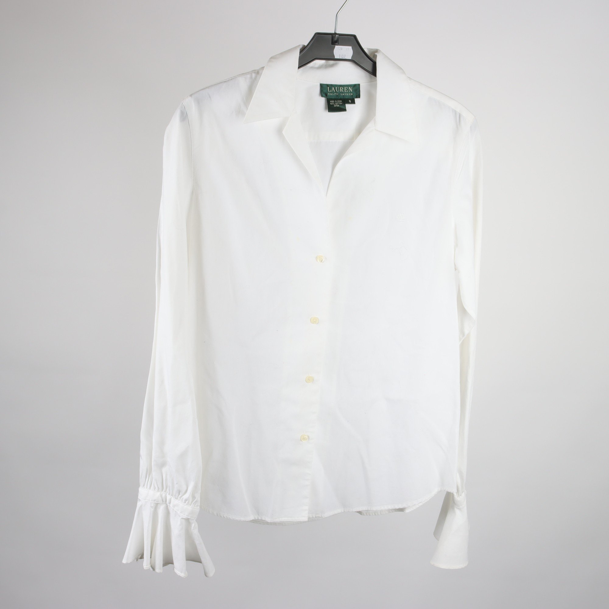 Blus, Ralph Lauren, vit, stl. S