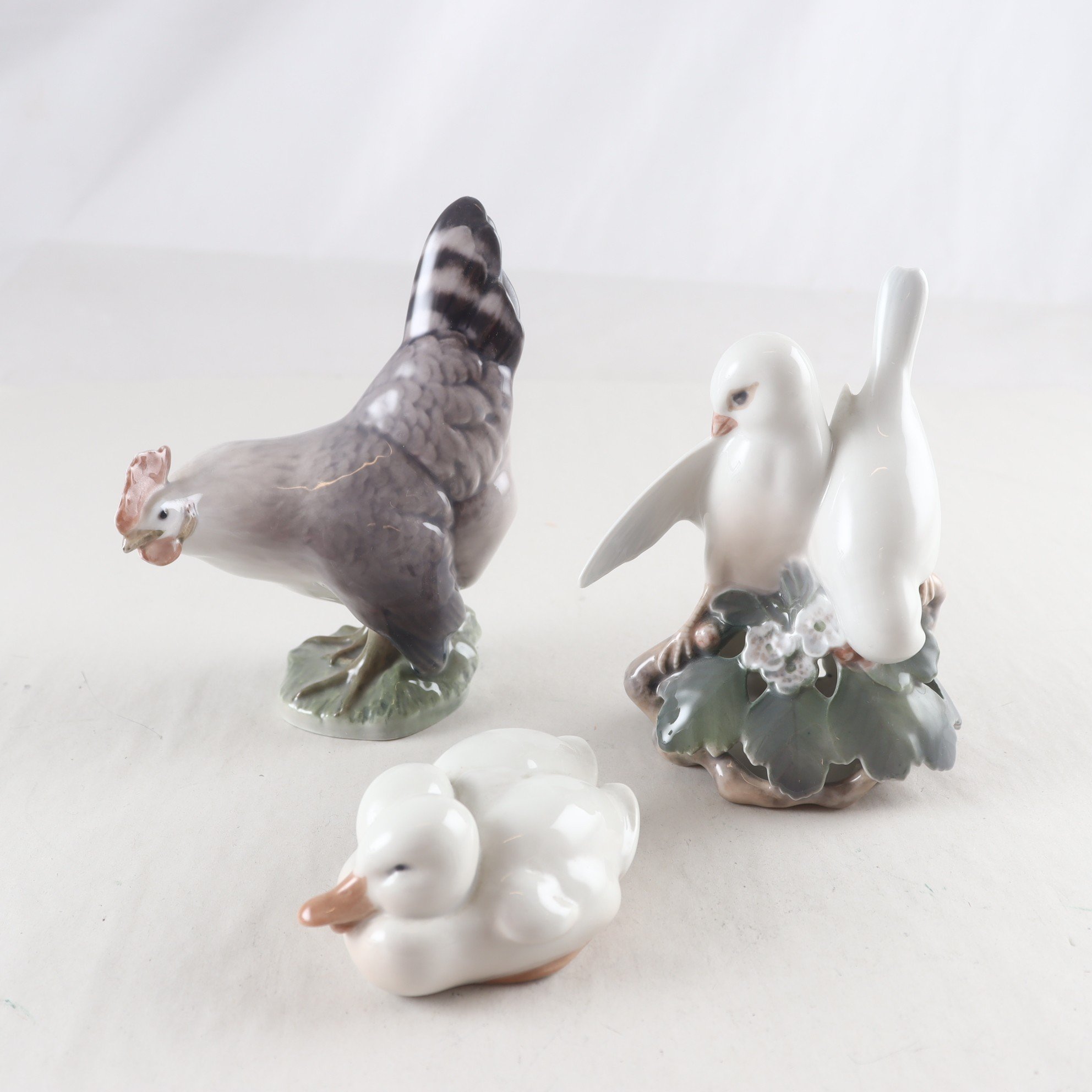 Figuriner, porslin, Royal Copenhagen. Samfraktas ej