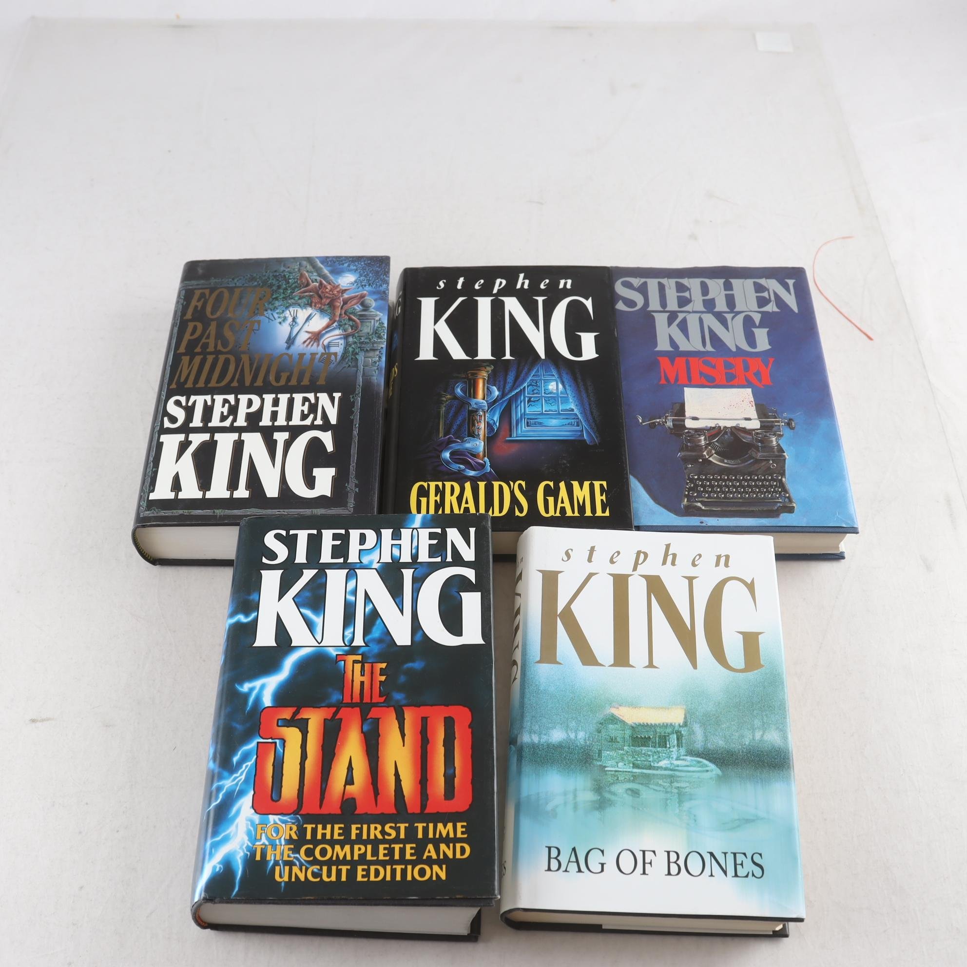 Stephen King, bokpaket med 5 volymer