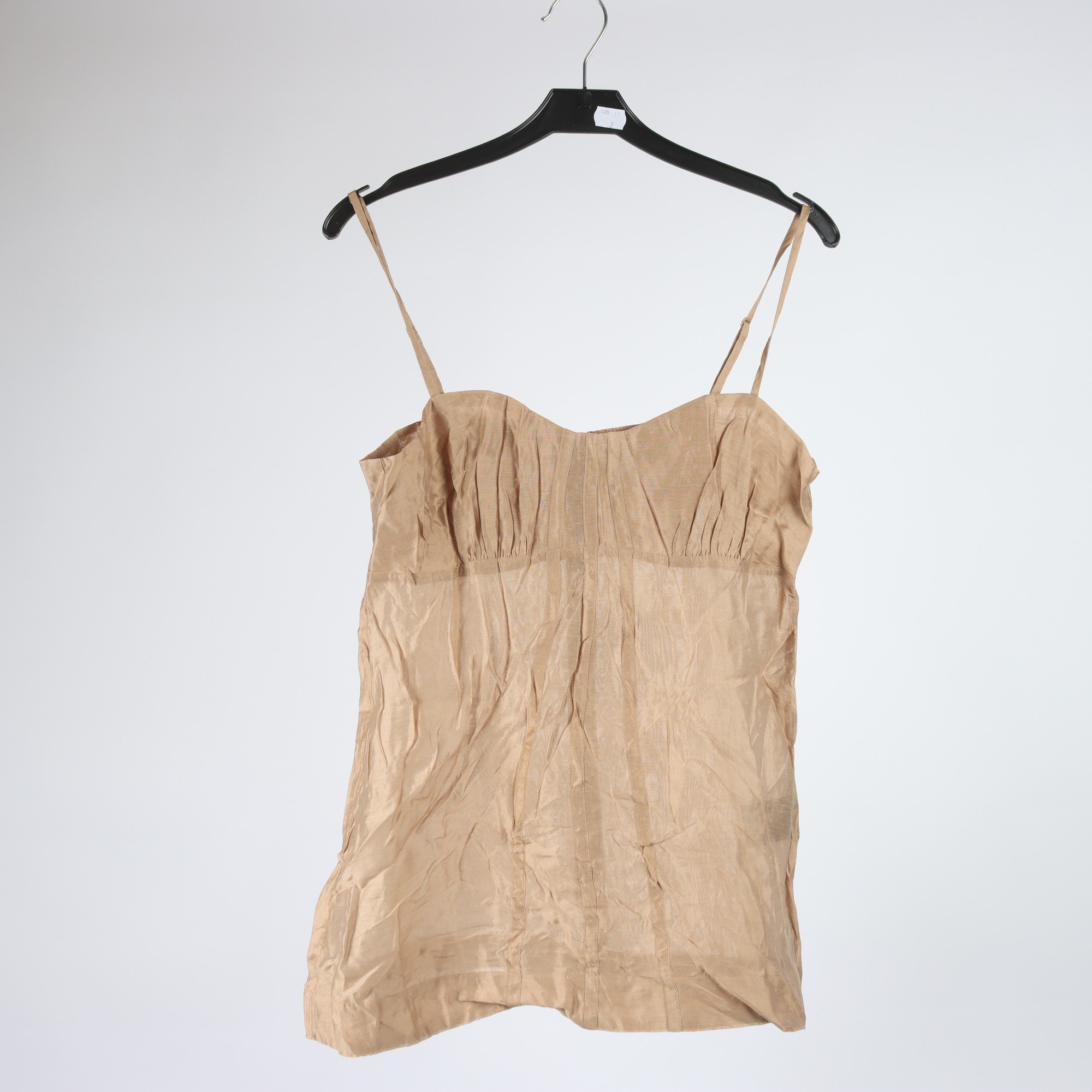 Linne, H&M Edition, ljusbrun, stl. 36