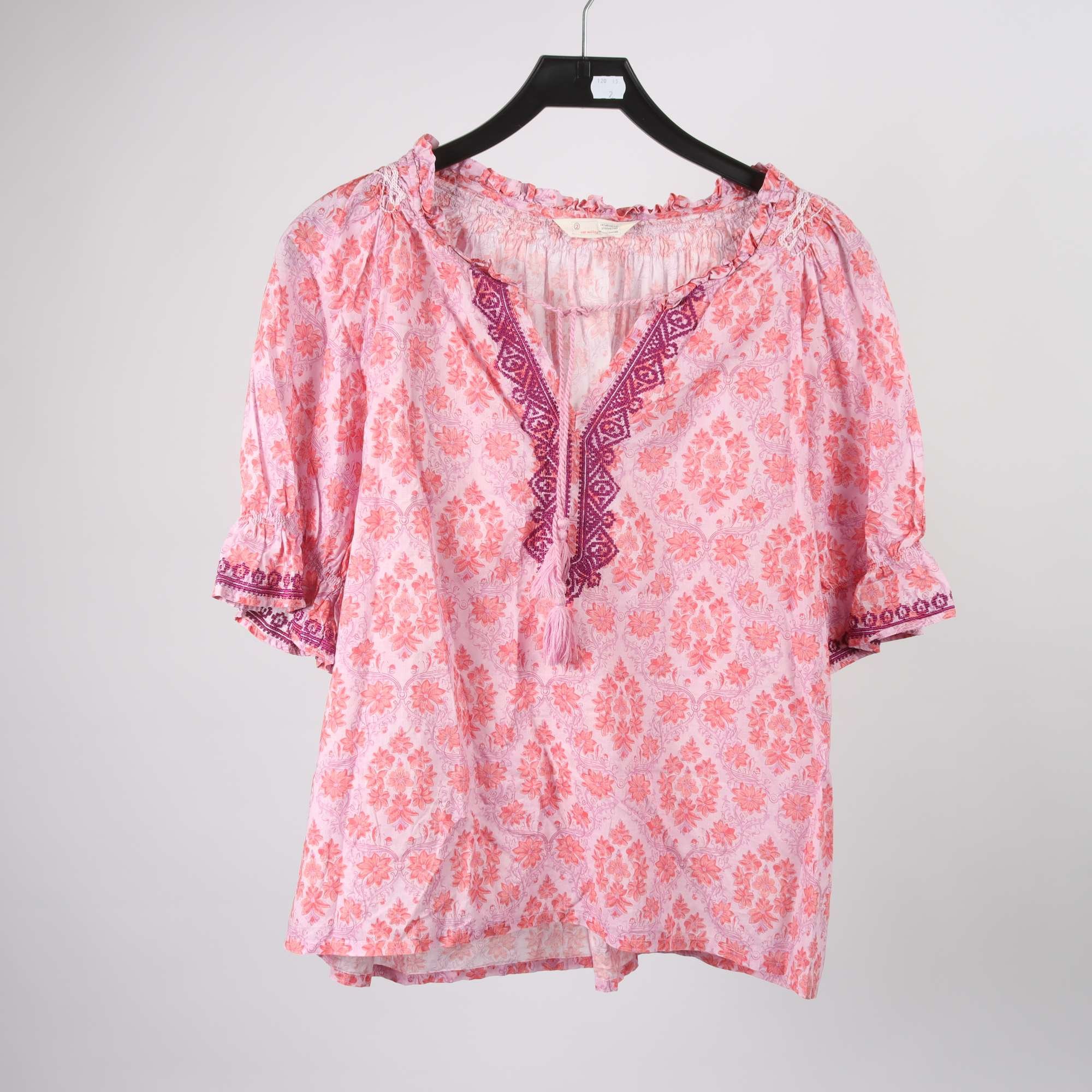 Blus, Odd Molly, mönstrad, stl. 2 (M)