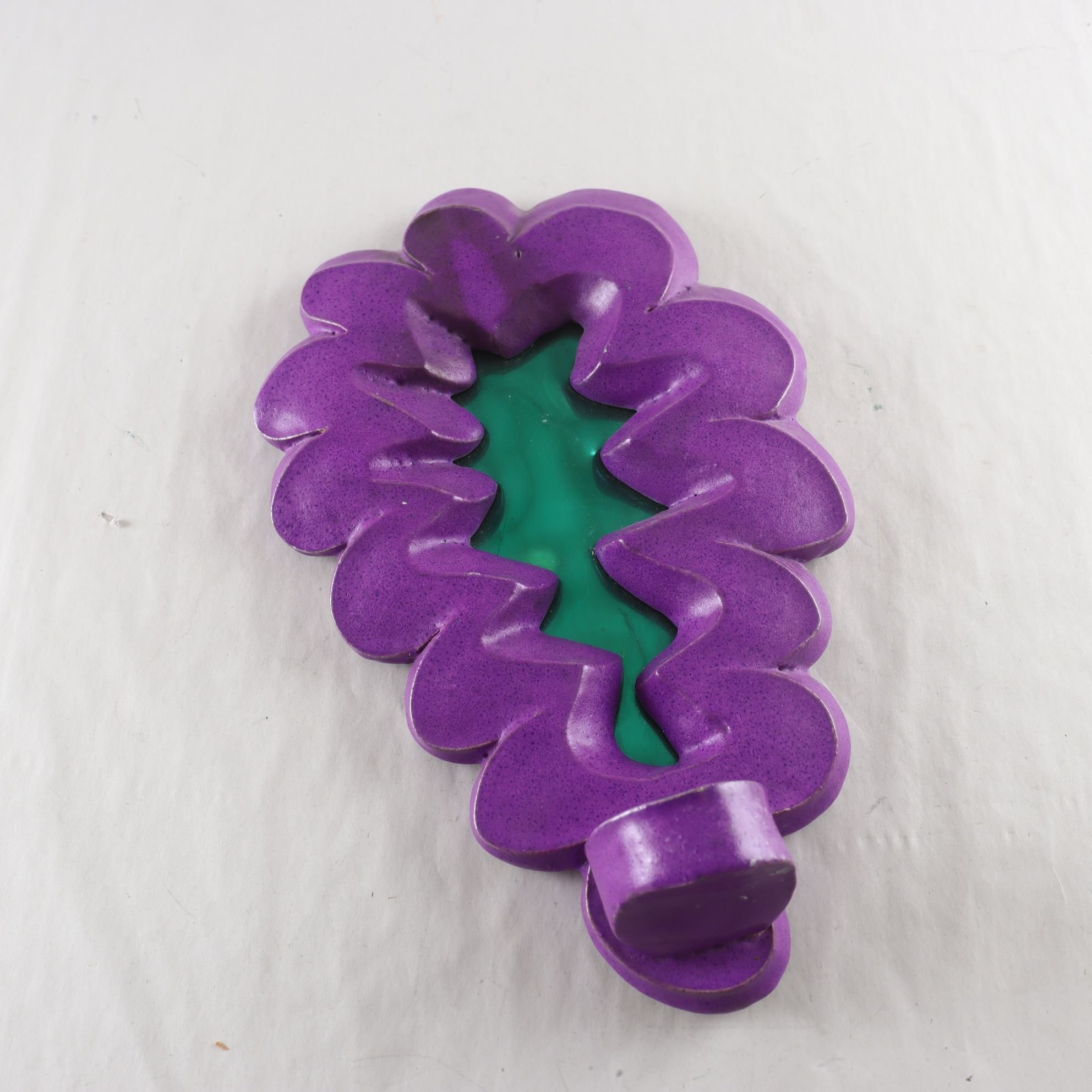 Väggljusstake, Mårten Medbo, keramik och folierat glas, 1993