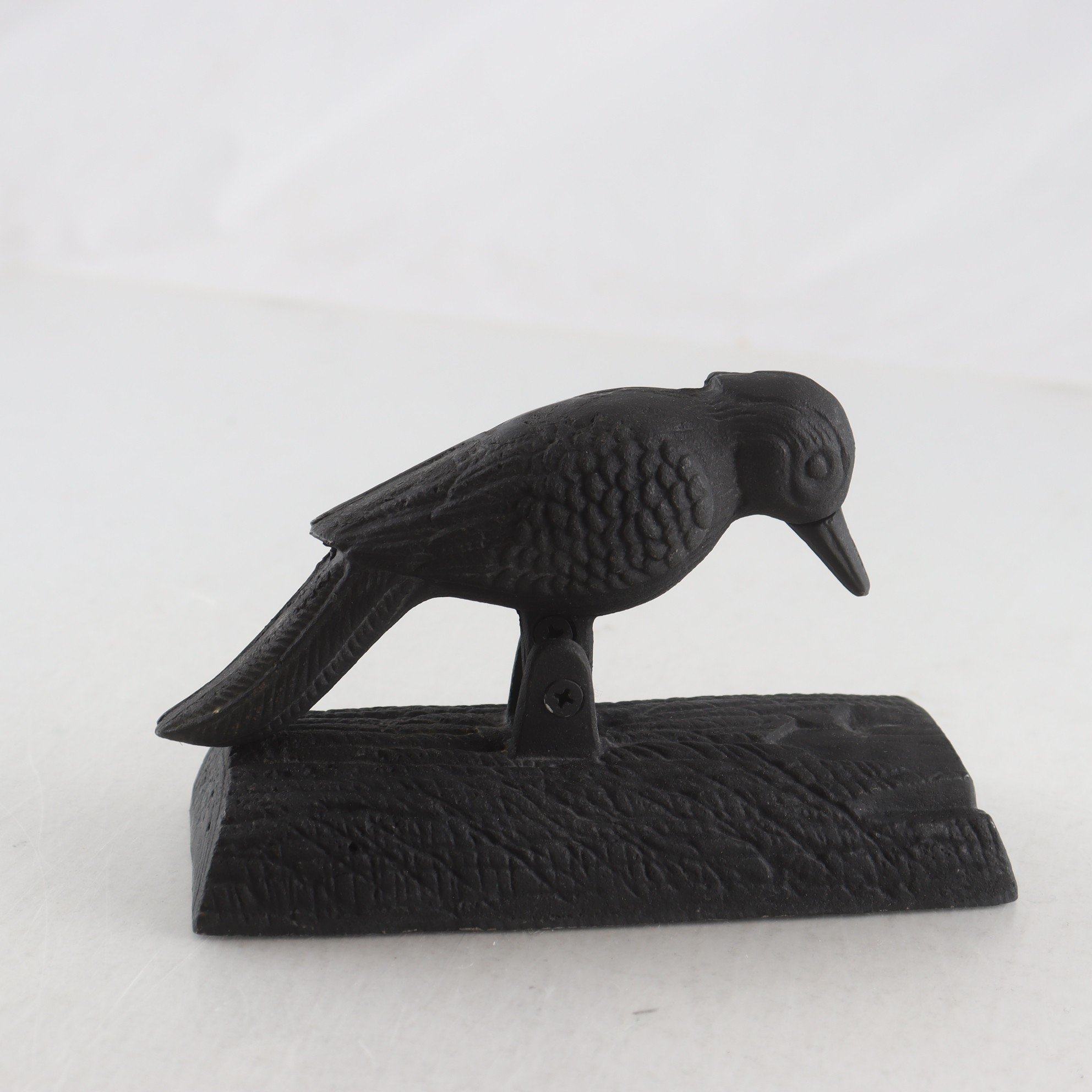 Dörrknackare, gjutjärn, hackspett.