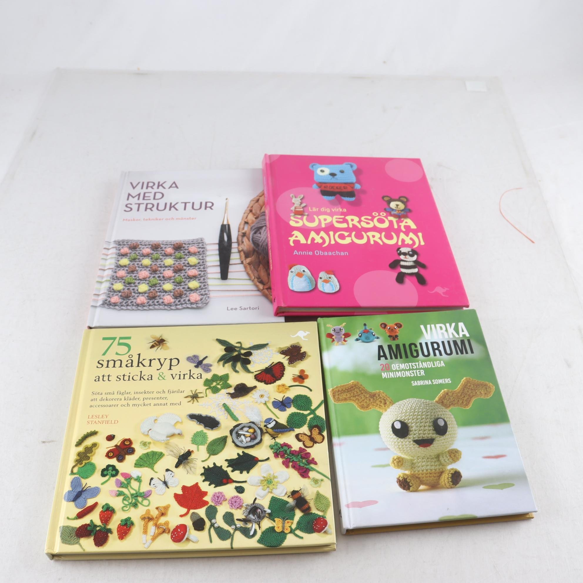 Virkning, bokpaket med 4 volymer