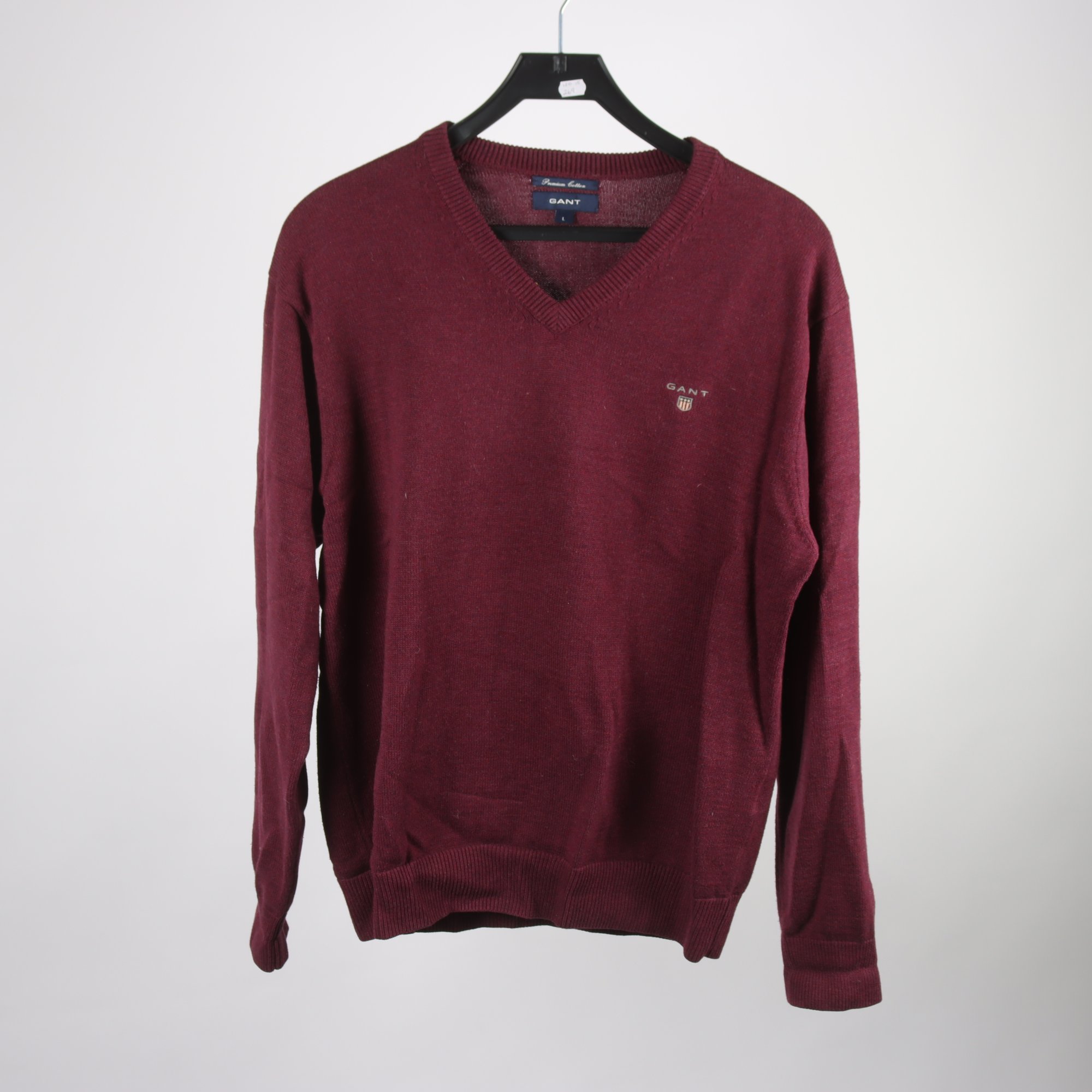 Tröja, Gant, lila, bomull, stl. L.