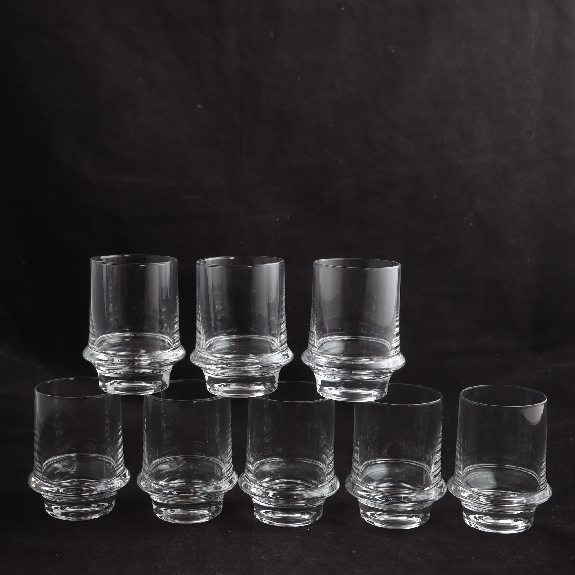 Glas, iittala, Marski, tapio Wirkkala, 8 st. Samfraktas ej.