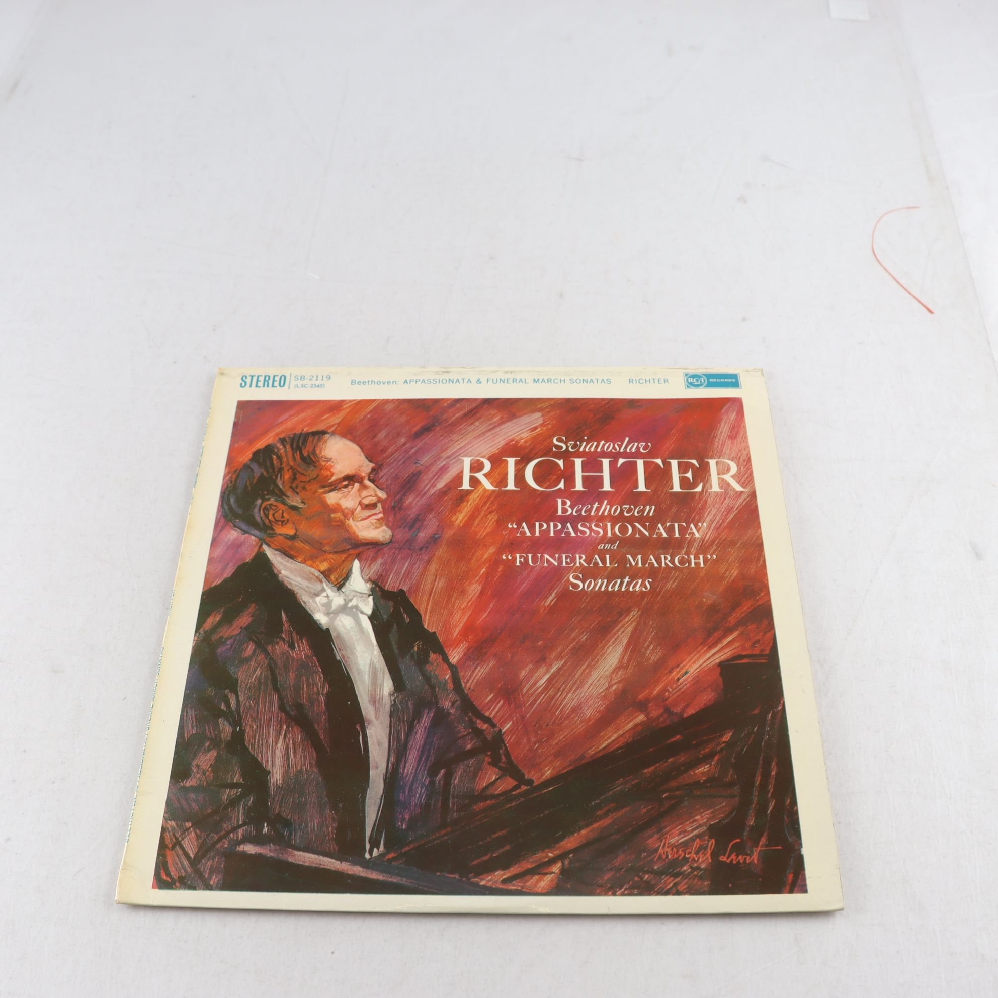 LP Sviatoslav Richter, Beethoven Appassionata And Funeral March Sonatas