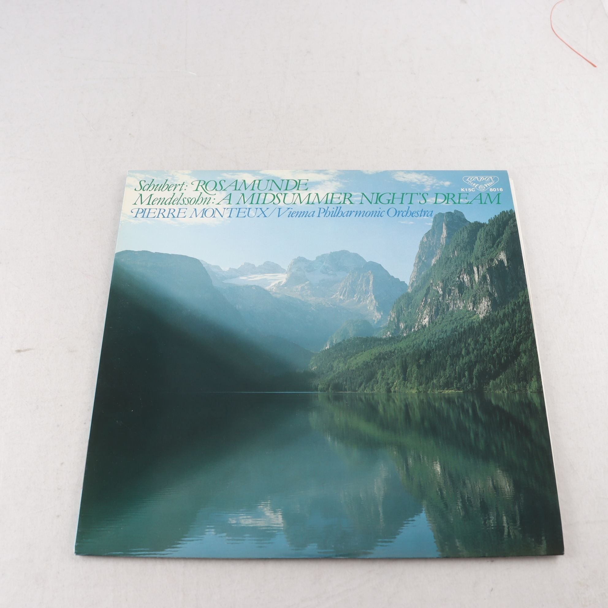 LP Schubert, Mendelssohn, Monteux, Rosamunde, A Midsummer Night’s Dream