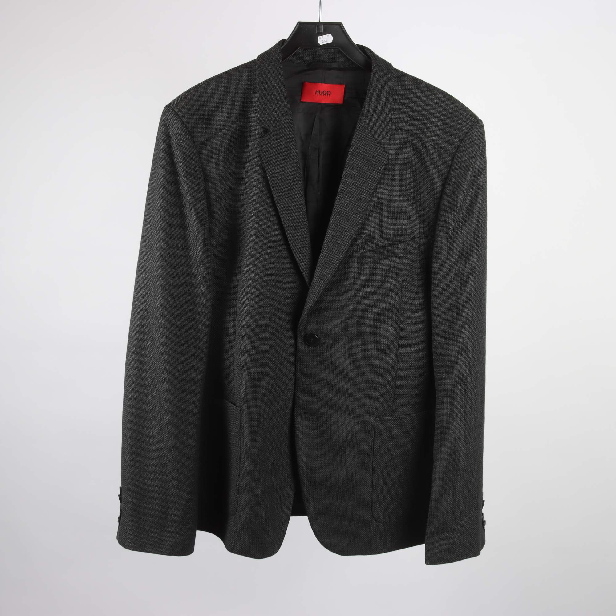 Kavaj, Hugo Boss, svart, 100% ull, stl. 52.