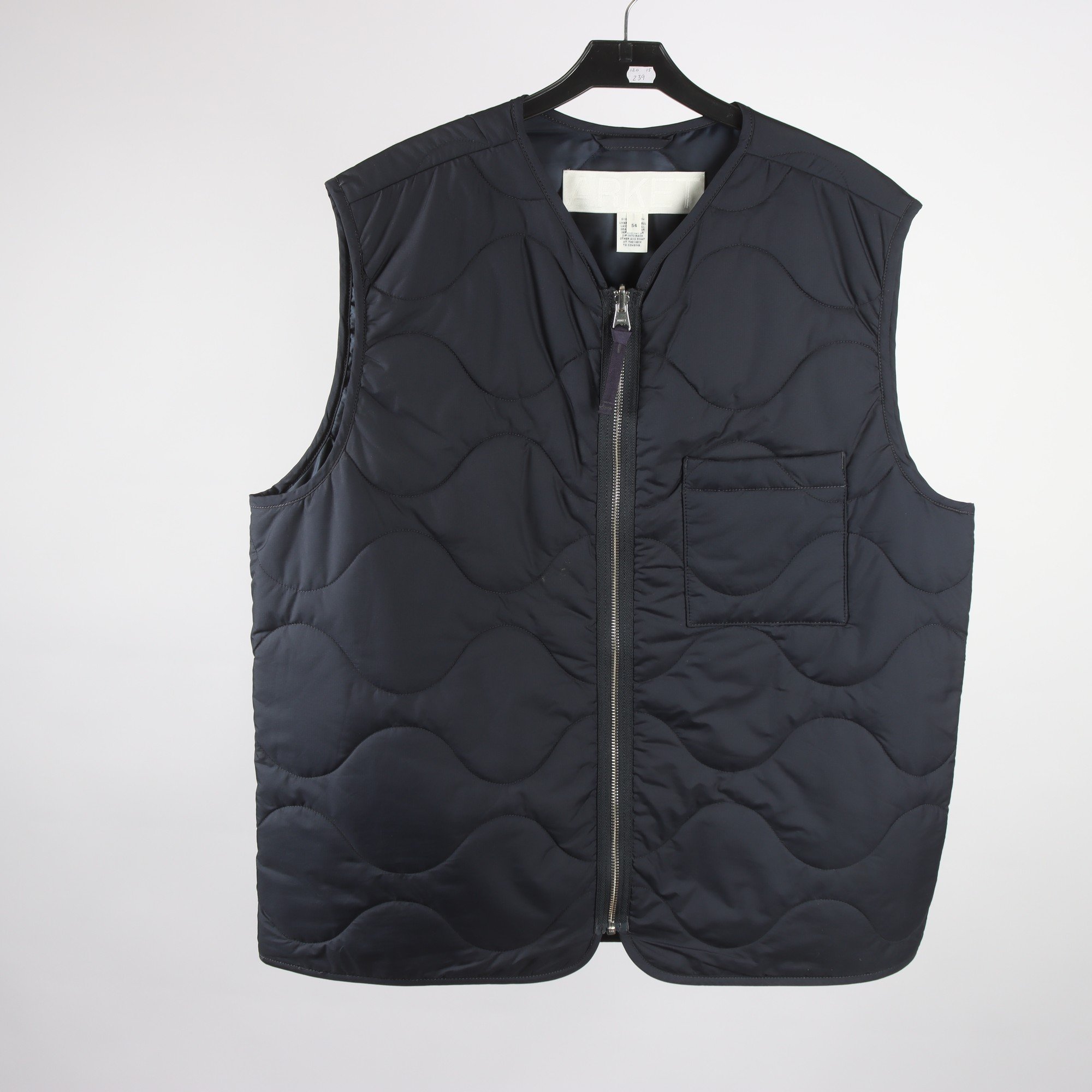 Väst, Arket, blå, stl. 54.