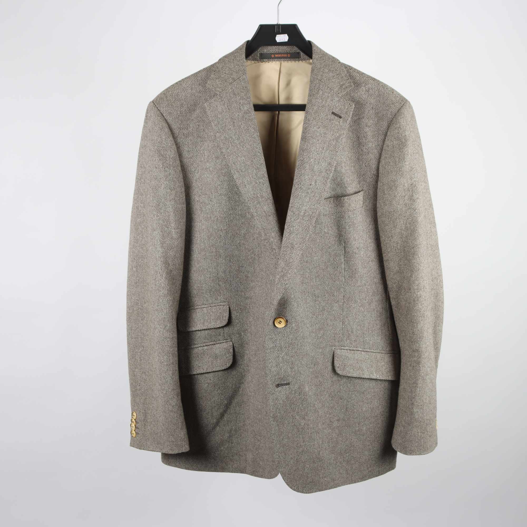 Kavaj, Morris, beige, ullmix, stl. 54.