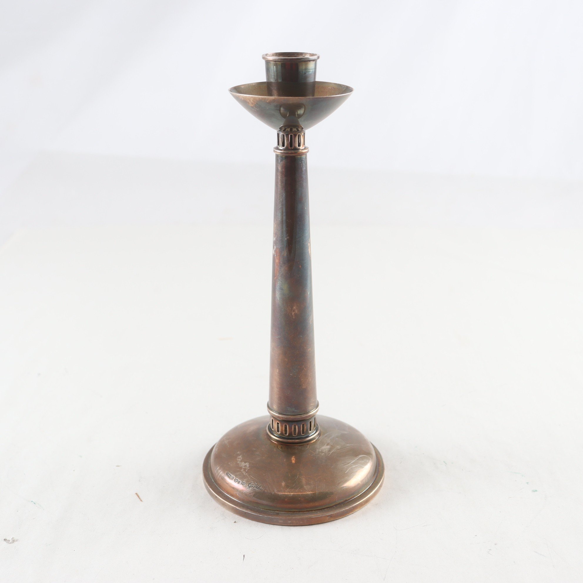 Ljusstake, silver, Göthlin, Tesi, Göteborg, 1967