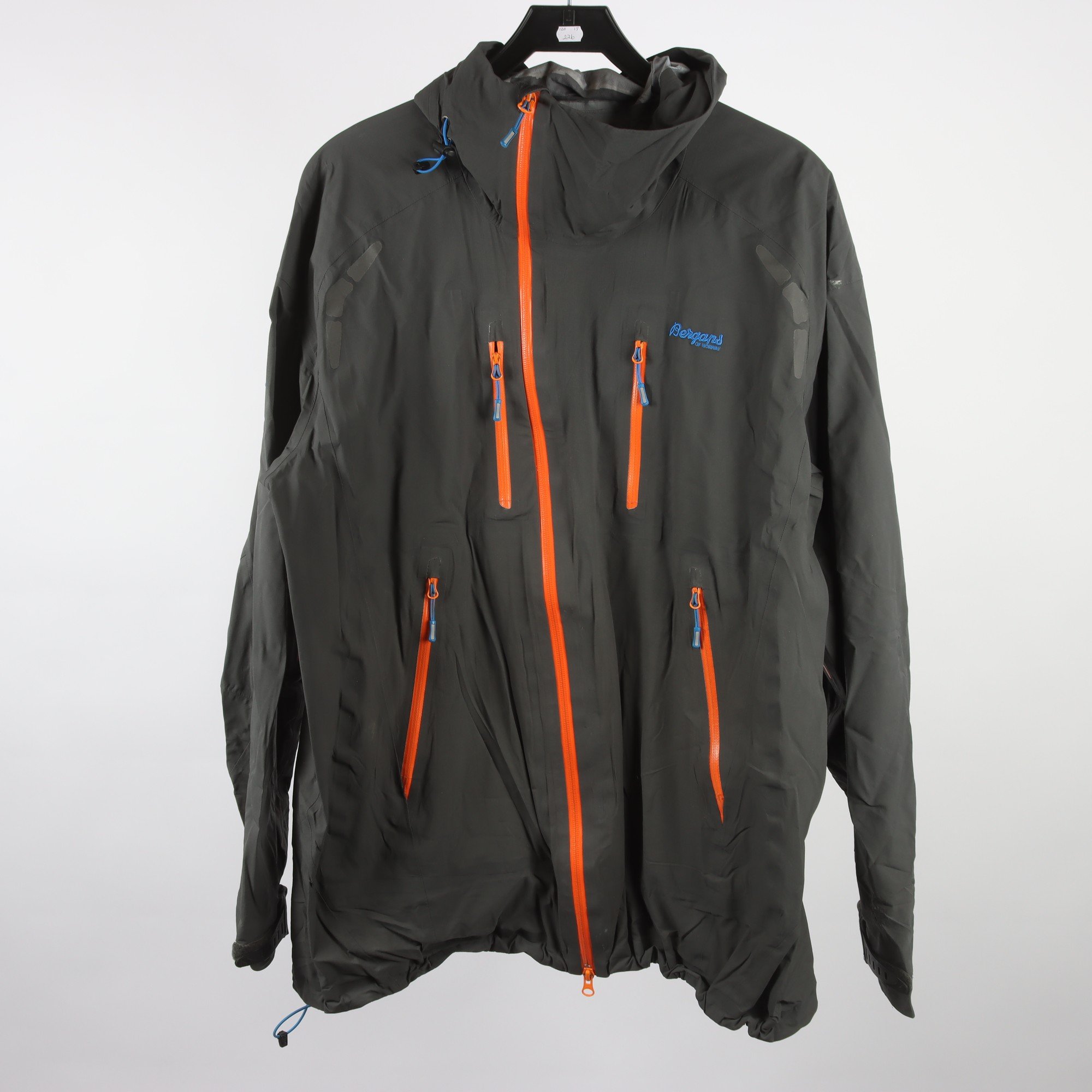 Skaljacka, Bergans, grå, stl. 2XL.