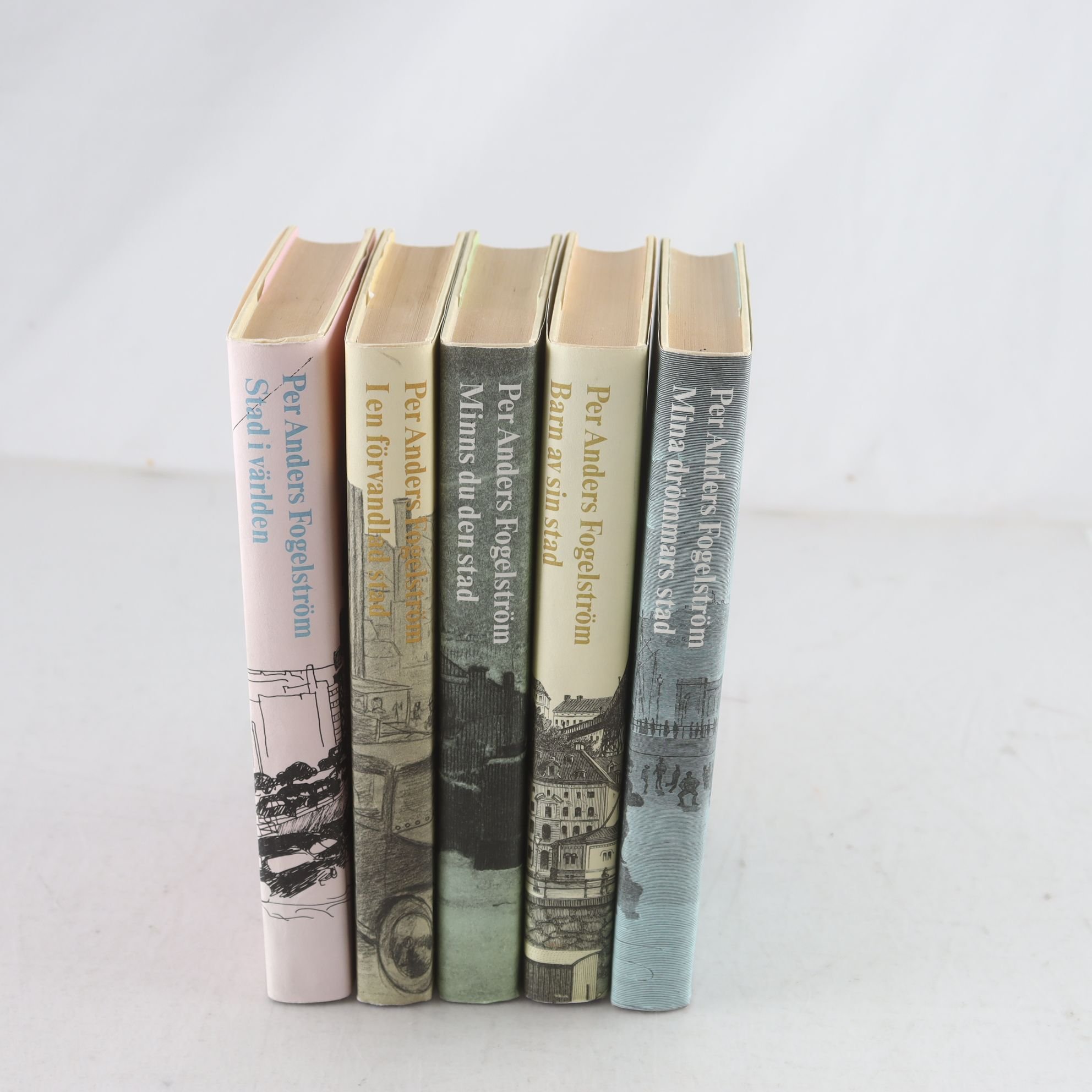 Per Anders Fogelström, Stadserien, samtliga 5 delar