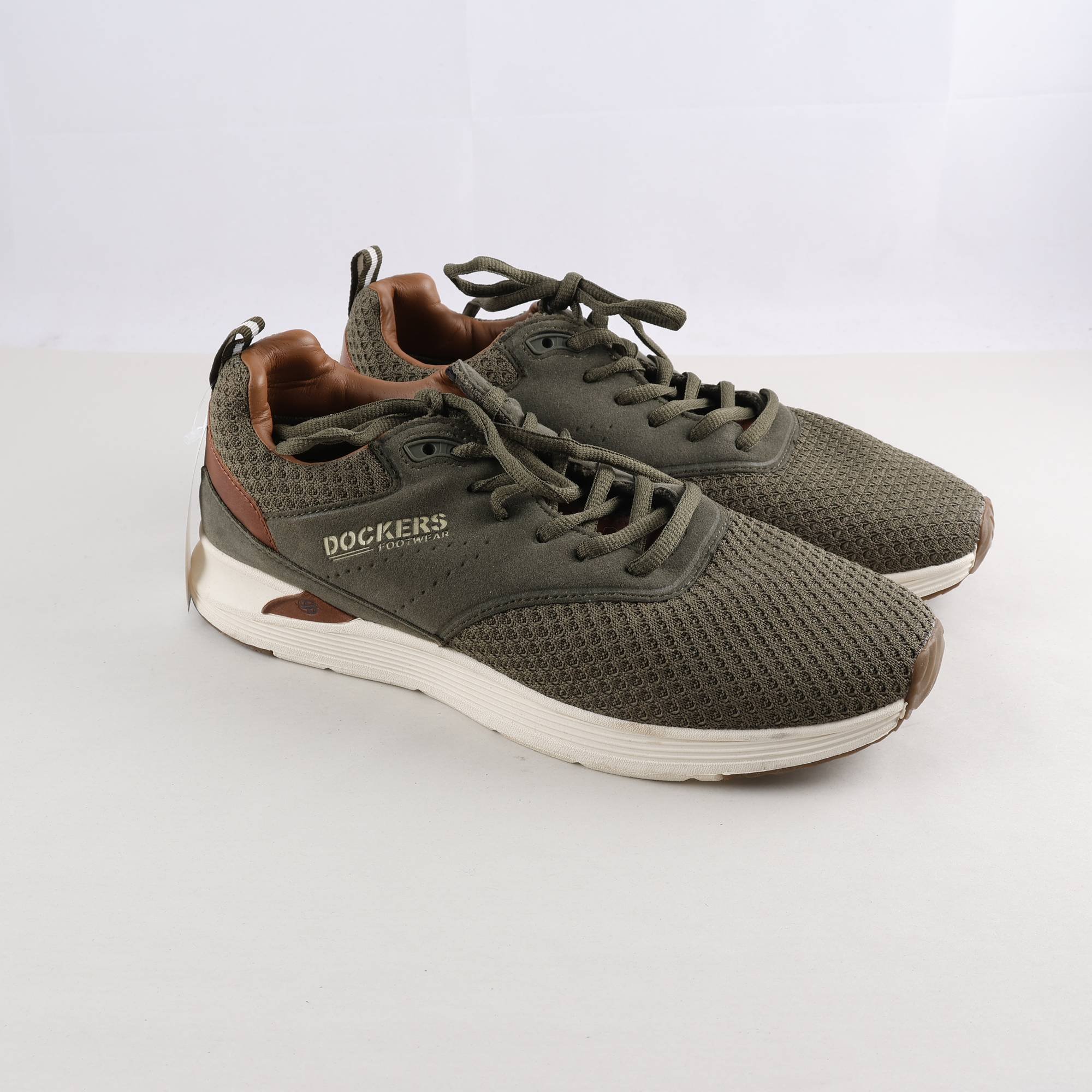 Sneakers, Dockers, grön, stl. 41