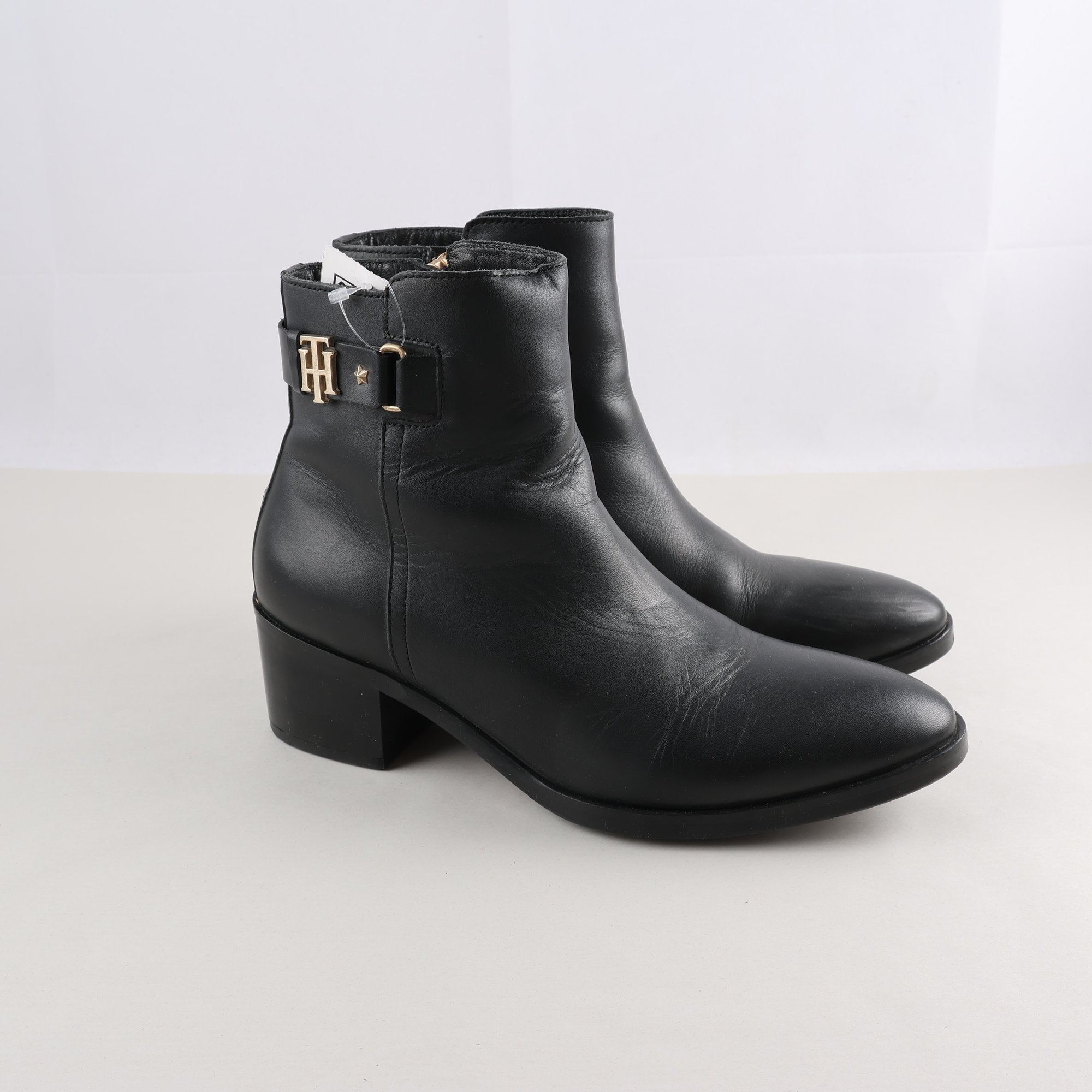 Ankle boots, Tommy Hilfiger, svart, stl. 40