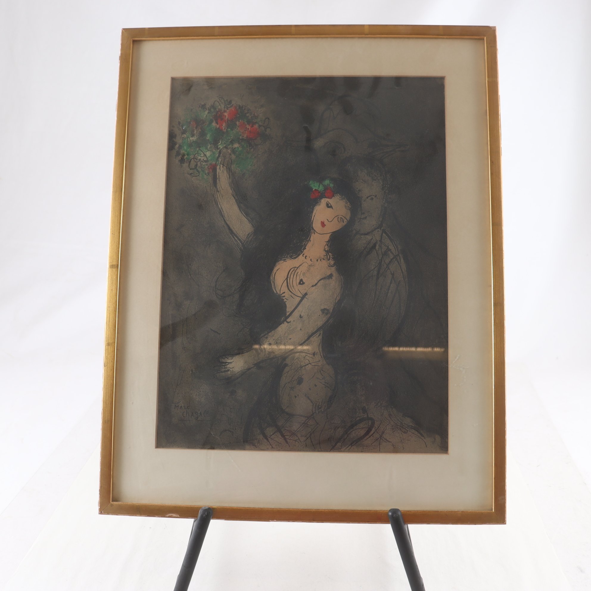 Färglitografi, Soirée Versailles, Marc Chagall, (1887-1985)