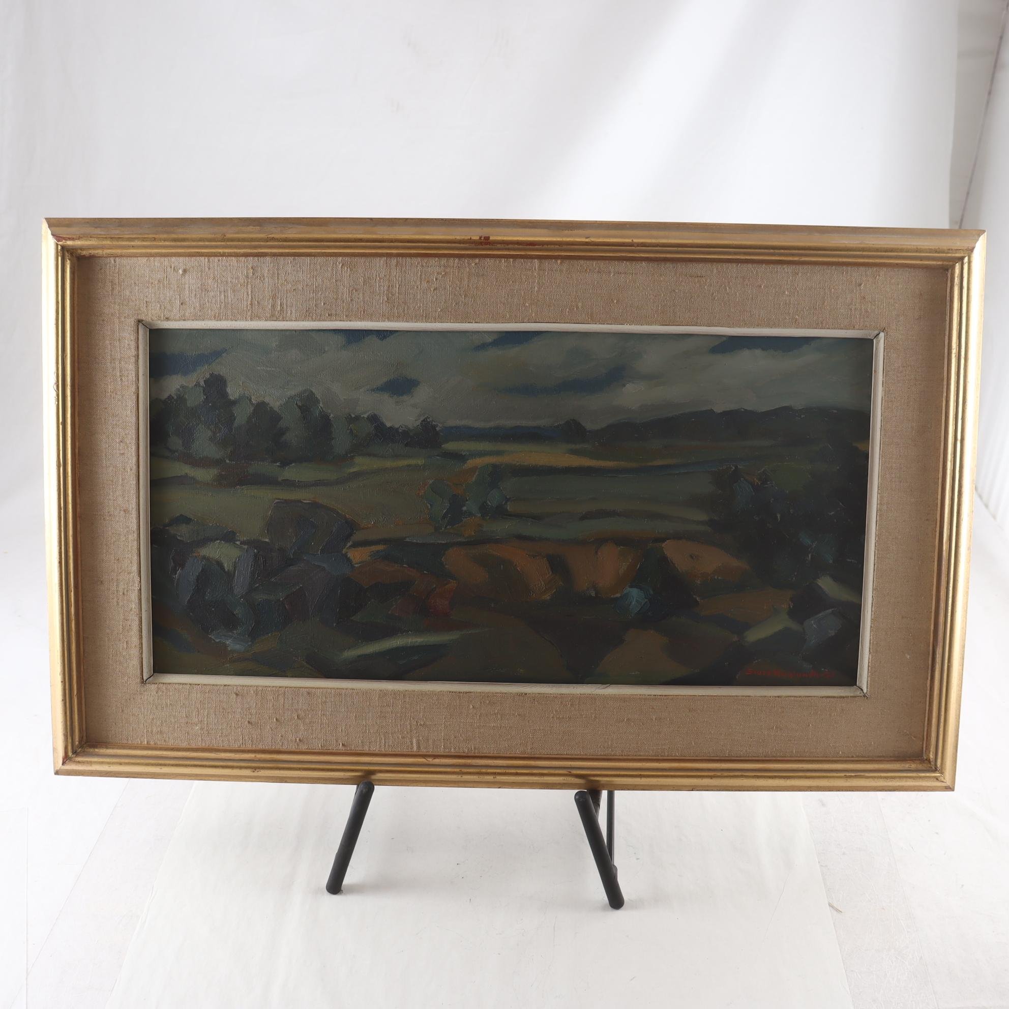 Olja på duk, Sture Haglundh, (1908-1978), 1951, signerad. Endast avhämtning