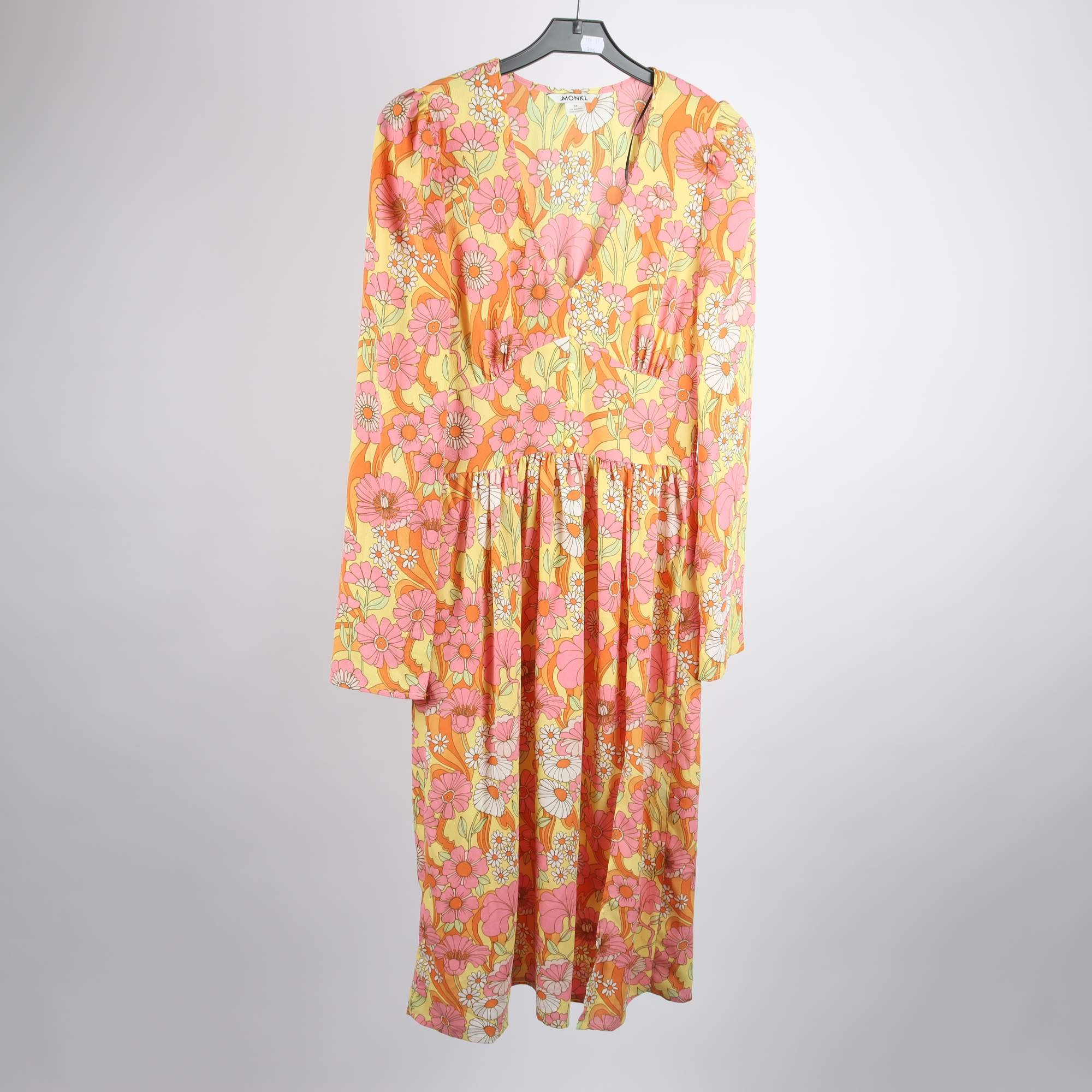 Klänning, Monki, blommig, stl. 34