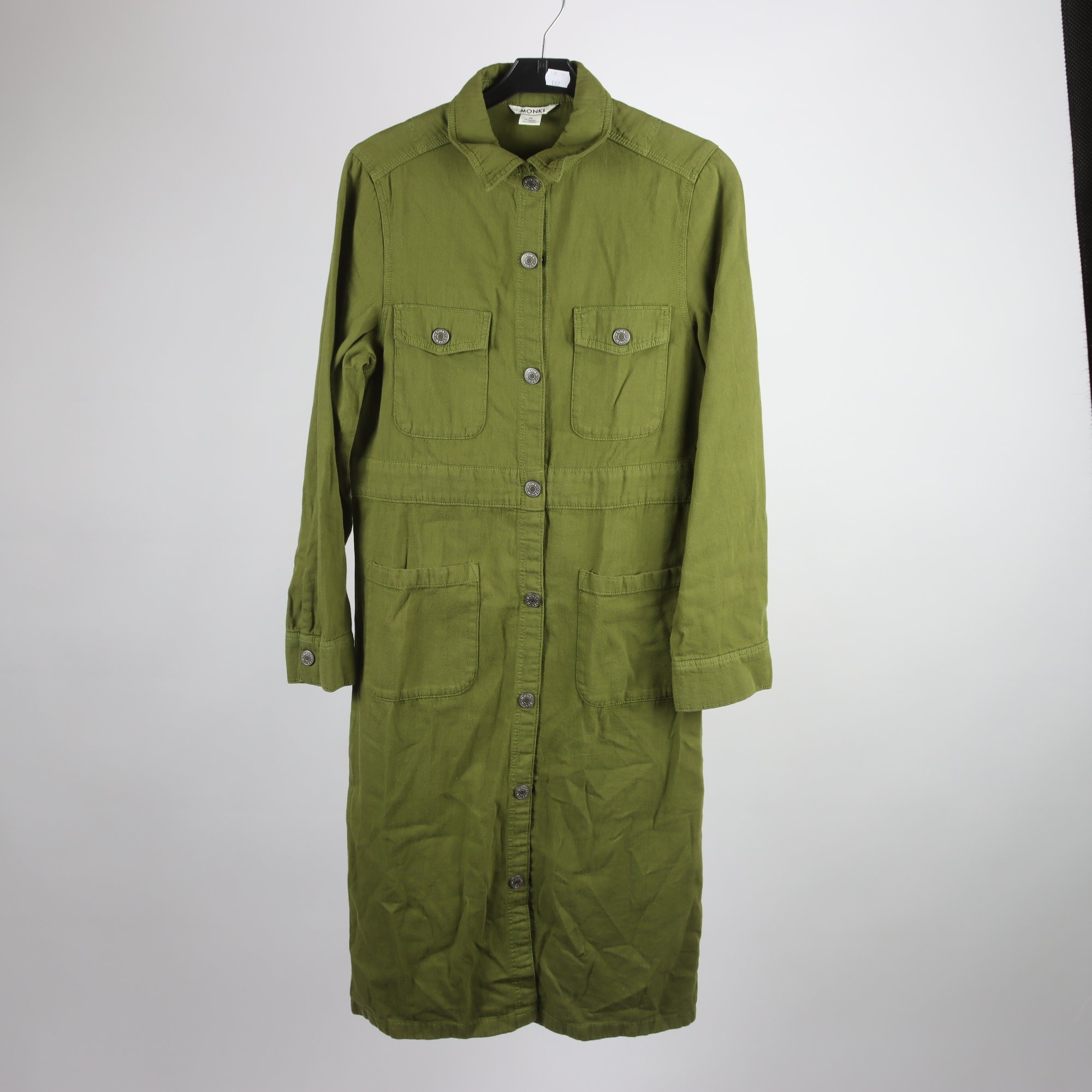 Klänning 2-pack, Monki, grön, gul, stl. XS/34