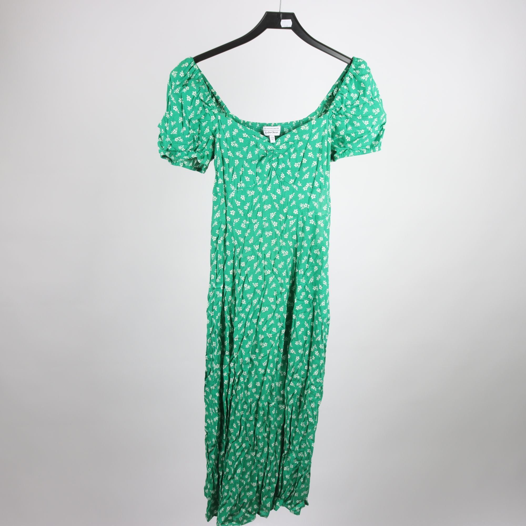 Klänning, & Other Stories, grön, vit, stl. 42