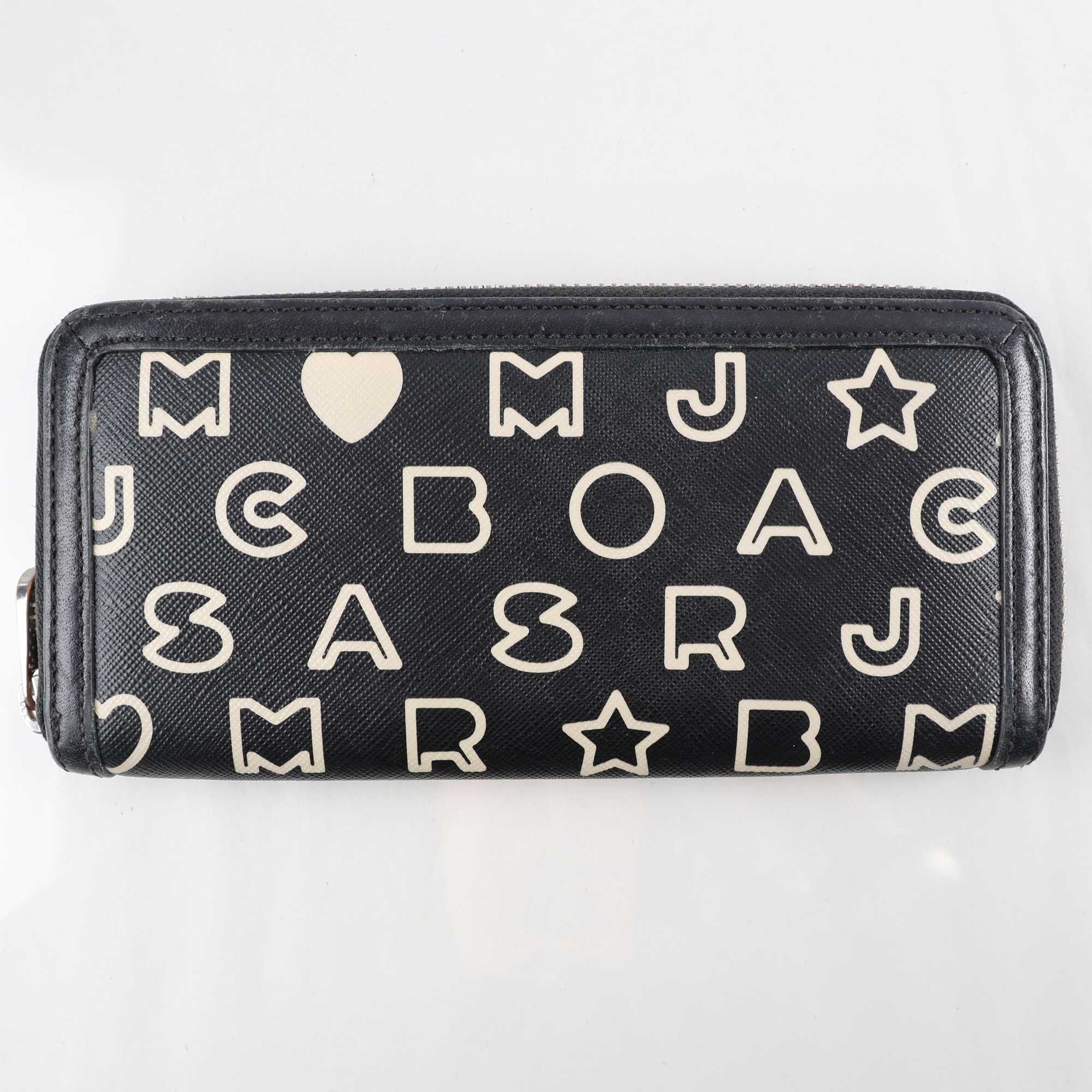 Plånbok, pvc, skinn, Marc by Marc Jacobs