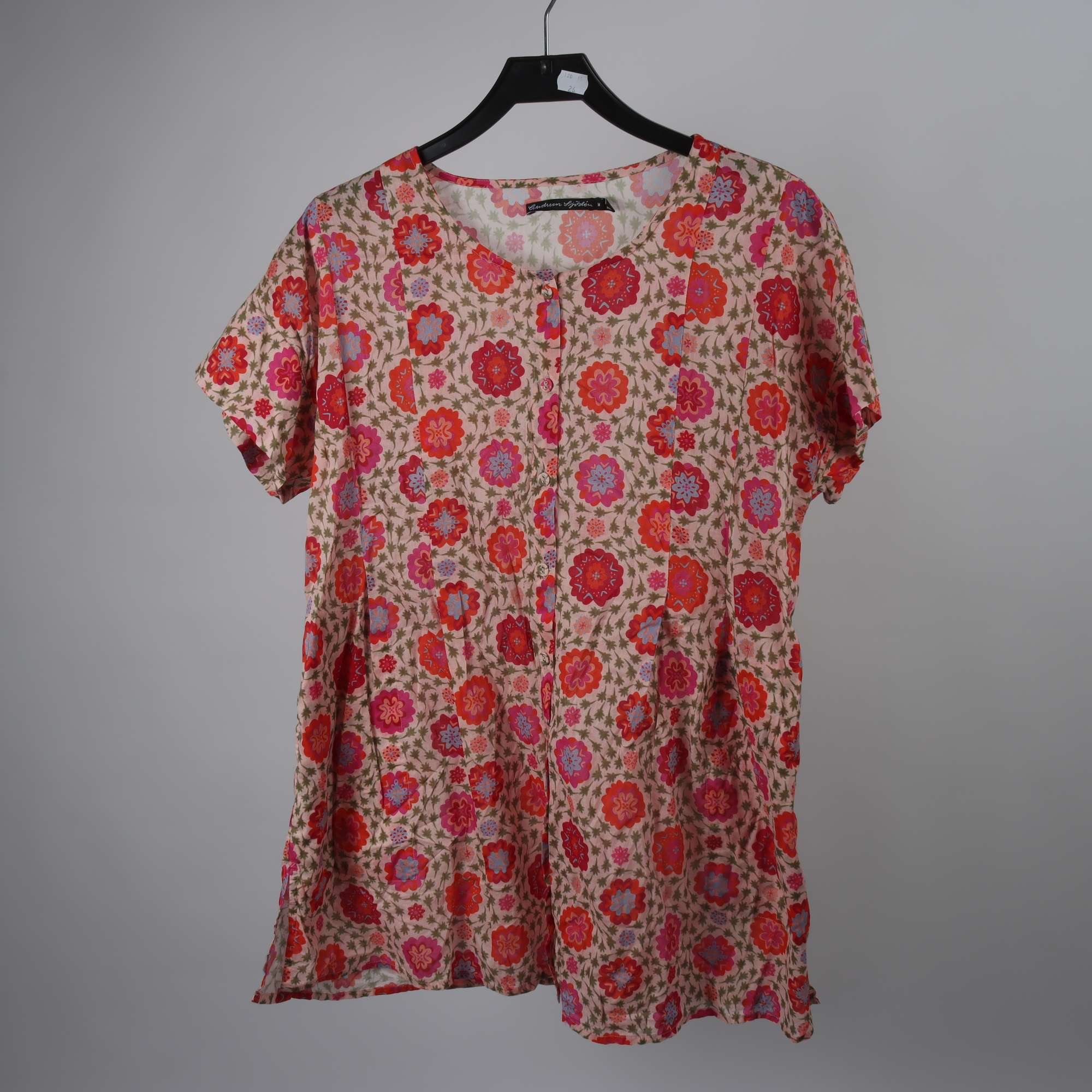 Blus, Gudrun Sjödèn, blommig, stl. M