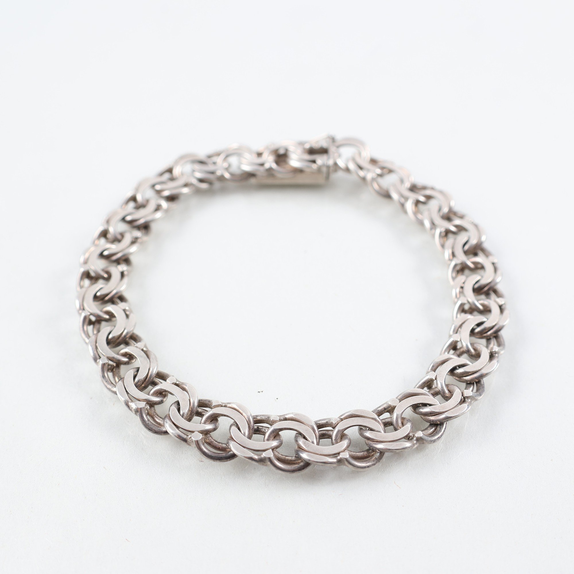 Armband, Bismarck, silver 830, vintage, vikt: 17.3g