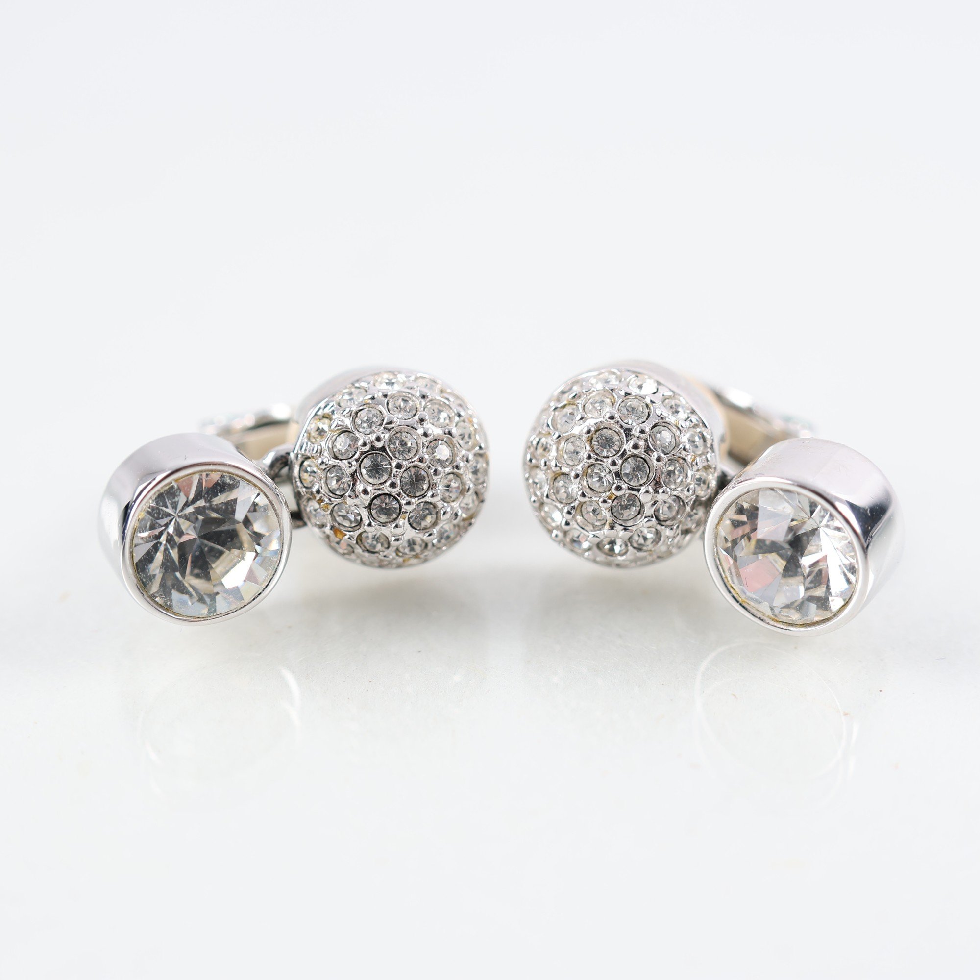 Örhängen, bijouteri, stenar, Swarovski