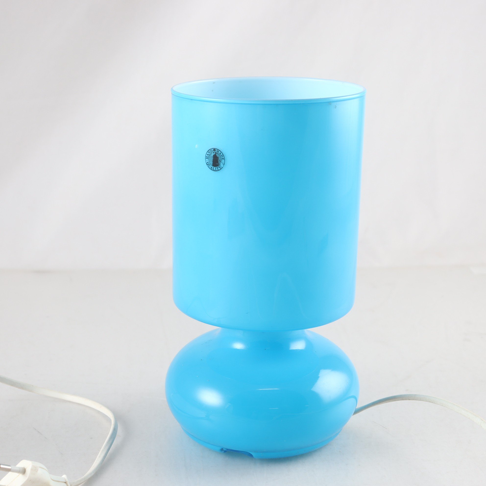 Bordslampa, IKEA, ”Lykta”, turkos. Samfraktas ej.