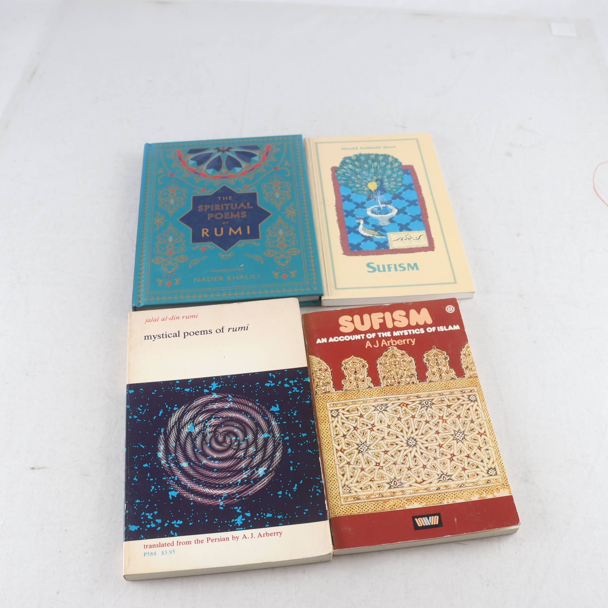 Rumi & sufismen, bokpaket med 4 volymer