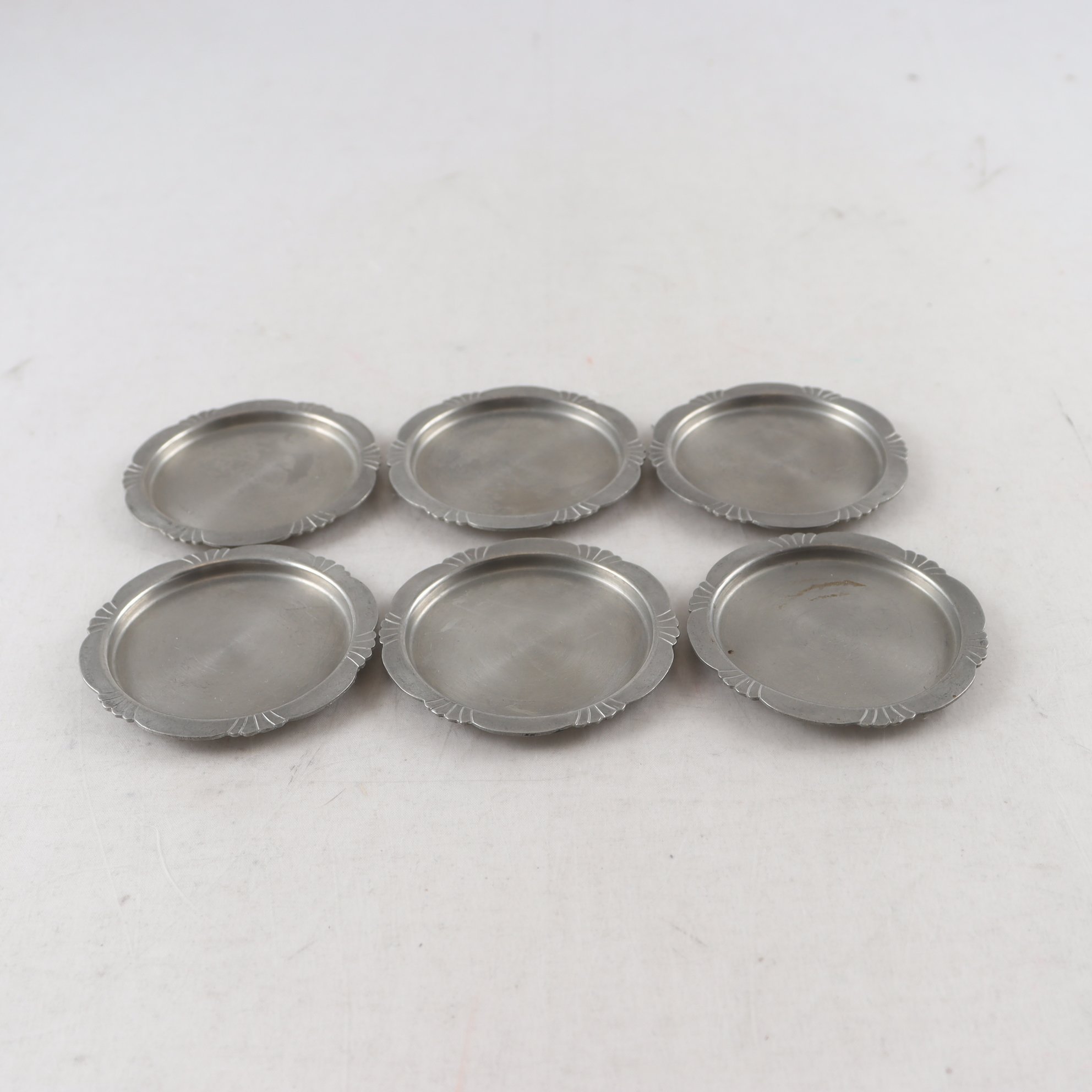 Coasters, GAB, tenn, 6 st.