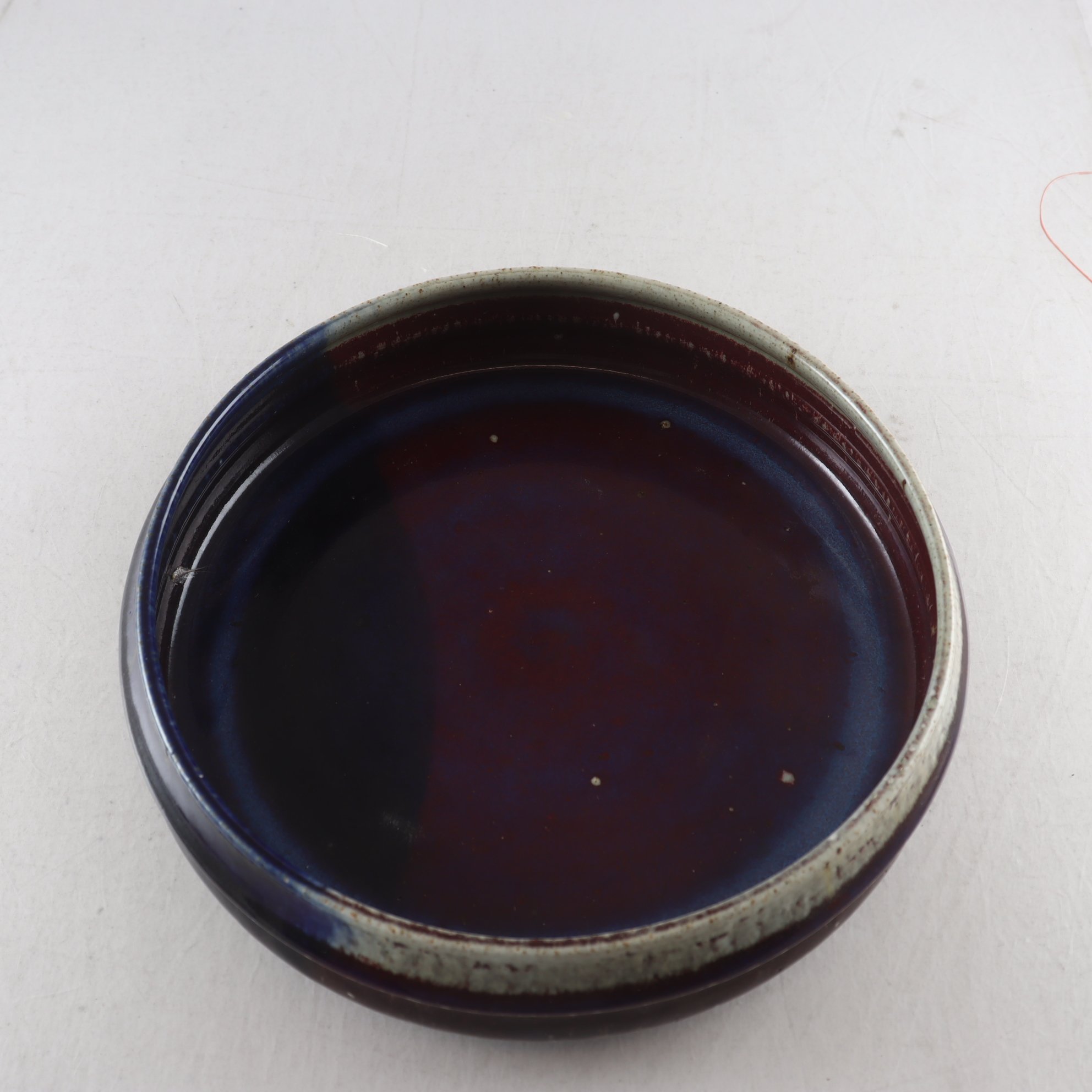 Skål, Rörstrand Studio, Sylvia Leuchovius, 1970-tal, stengods. Endast avhämtning