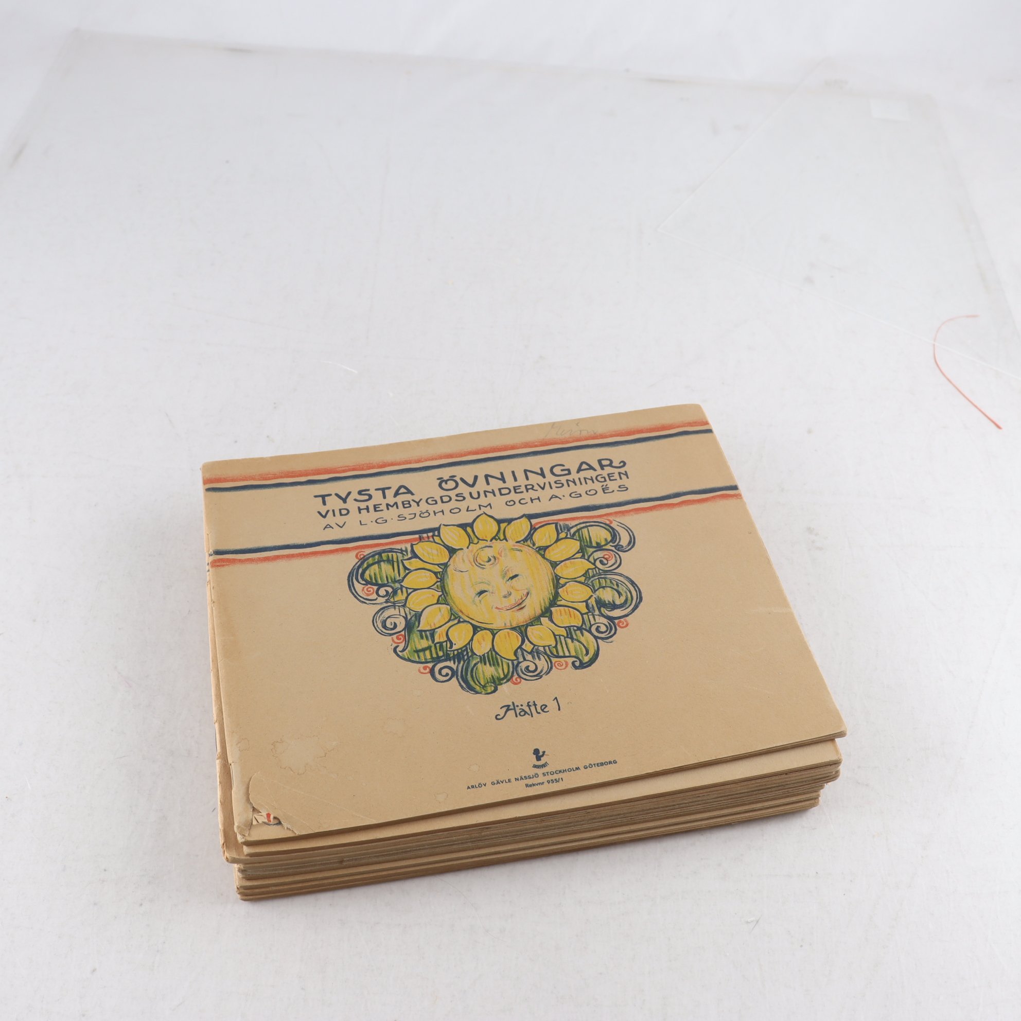 Skolhäften, Tysta övningar i hembygdsundervisningen, 9 st