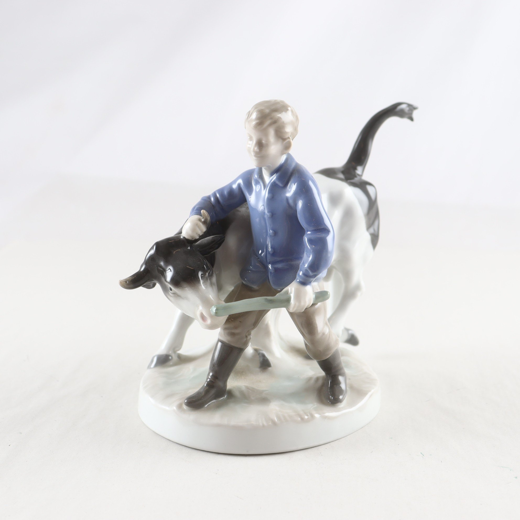 Figurin, porslin, Carl Scheidig, Tyskland. Samfraktas ej