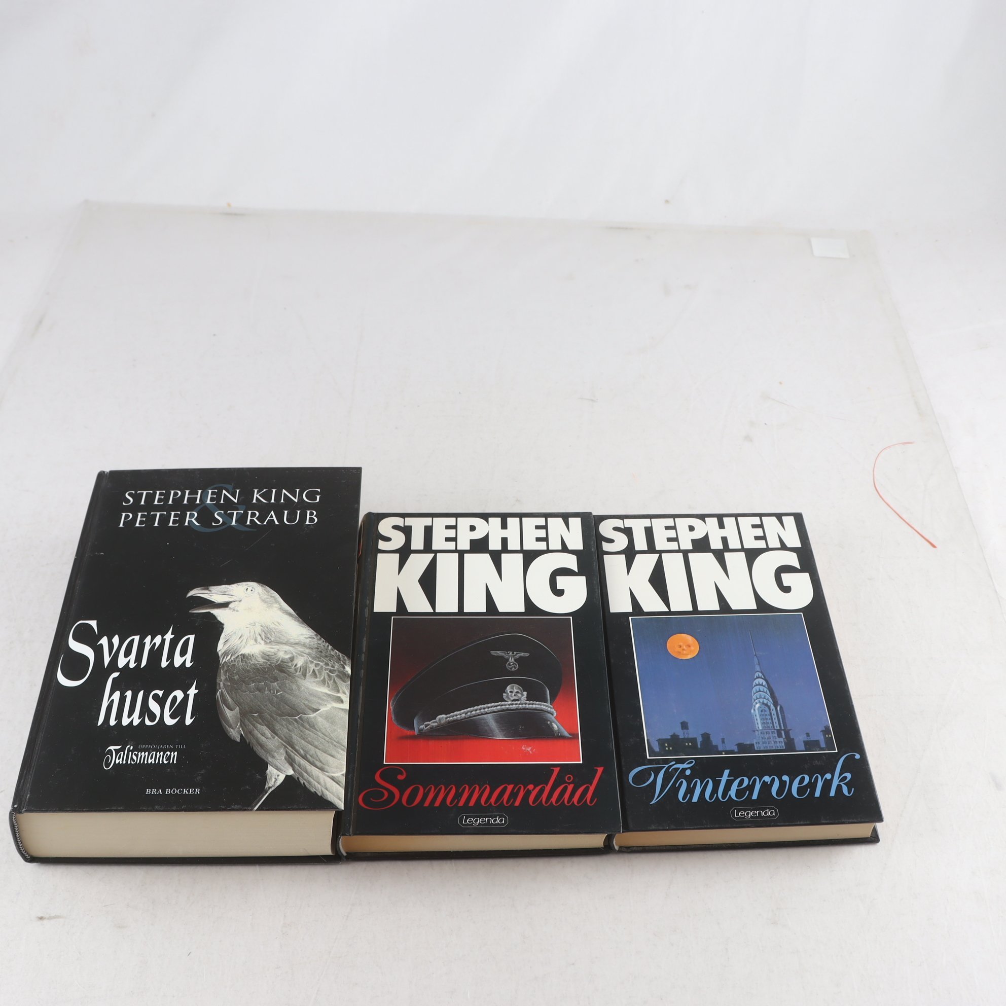 Stephen King, bokpaket med 3 volymer