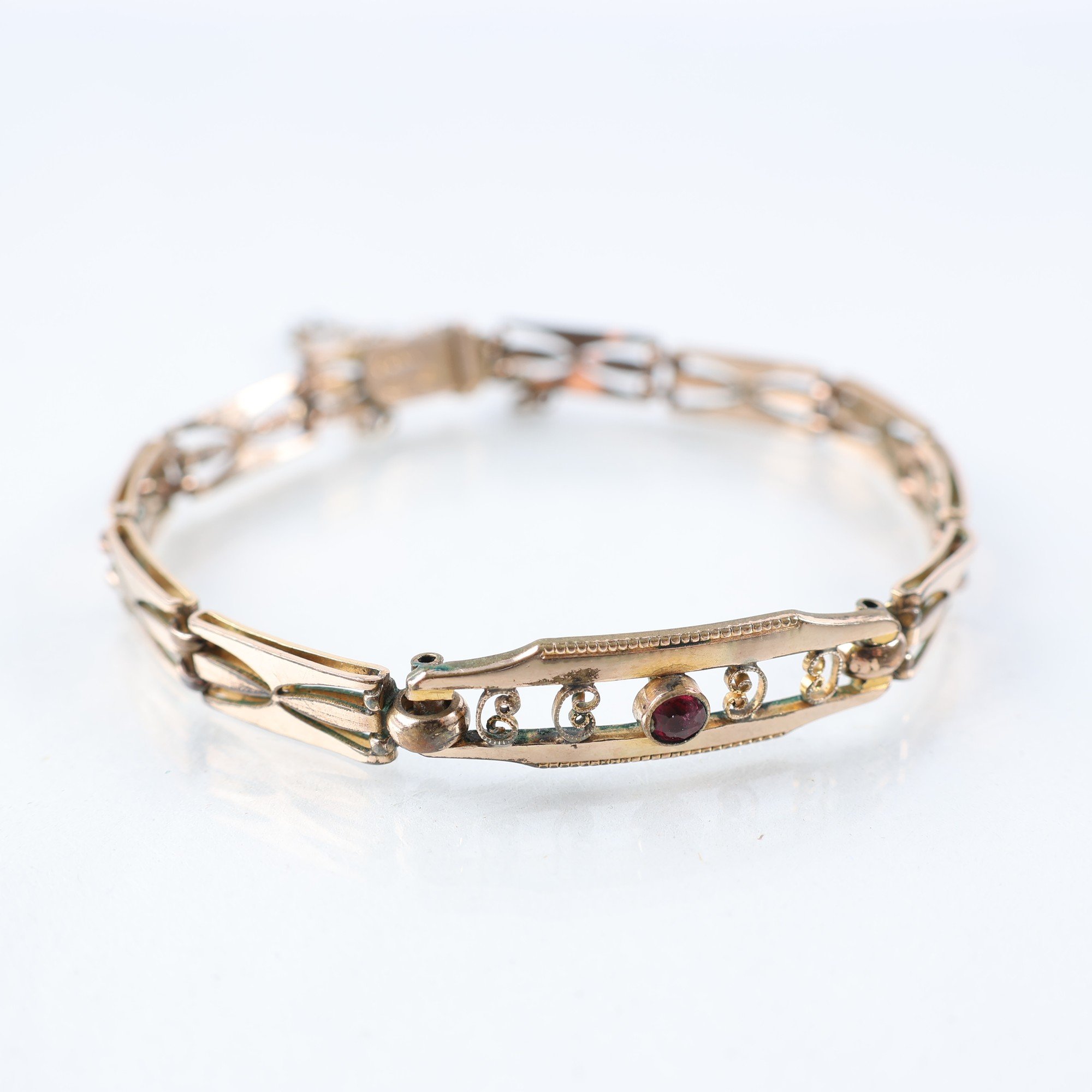 Armband, stämplad Amerikaner N.B&Co SP, vintage.