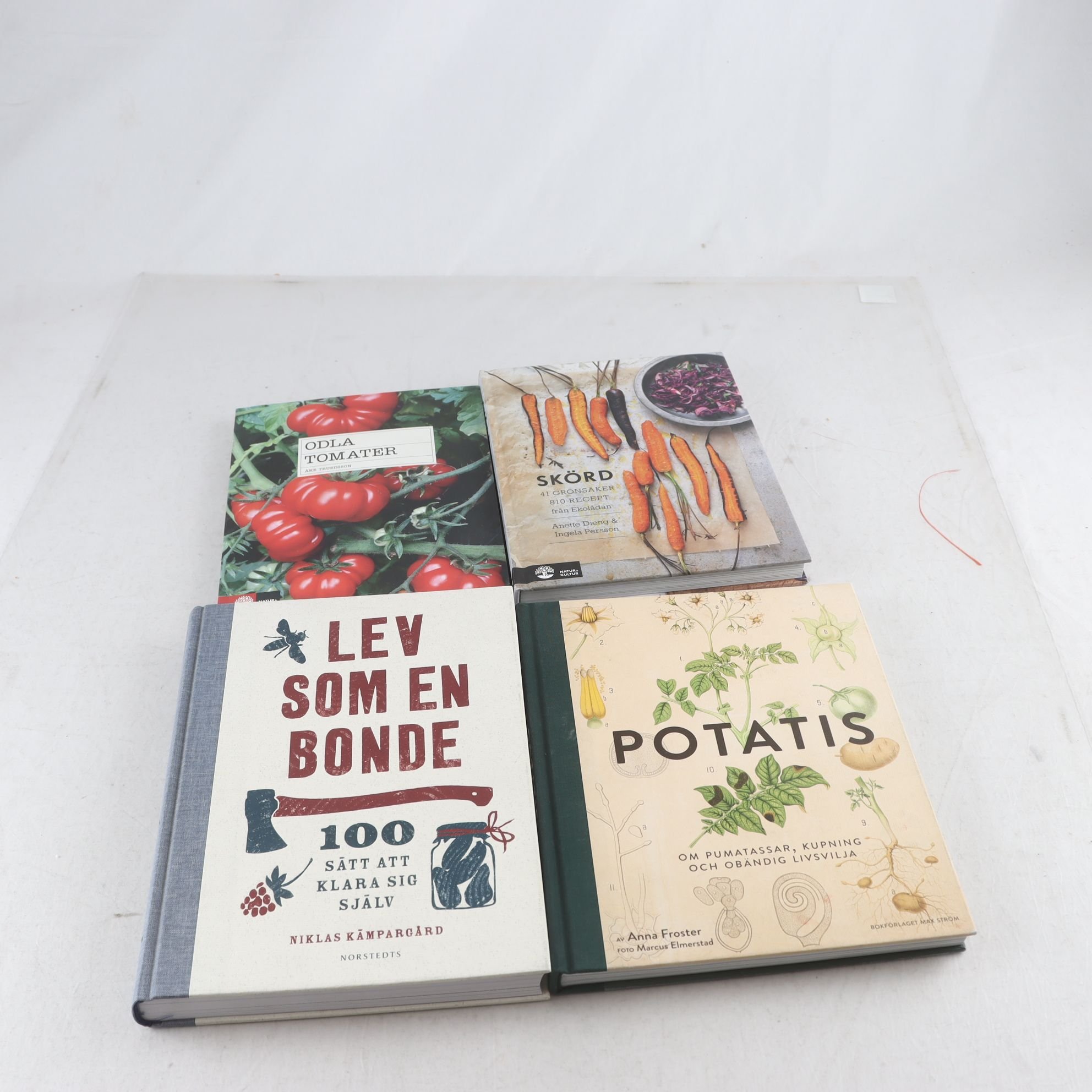 Odling & sådd, bokpaket med 4 volymer