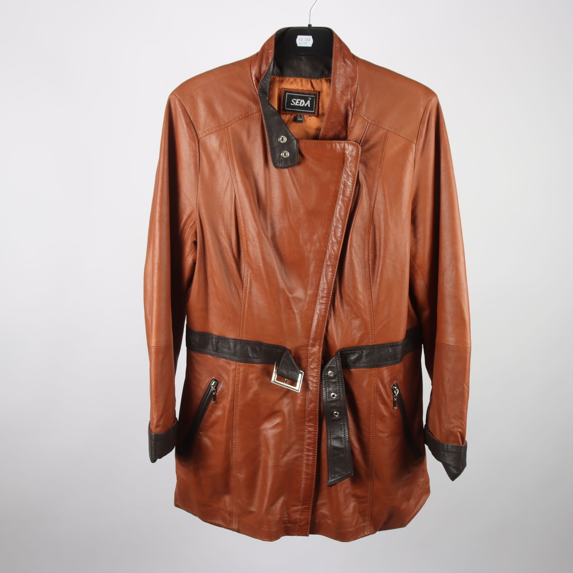 Skinnjacka, Seda, 100% läder, stl. L