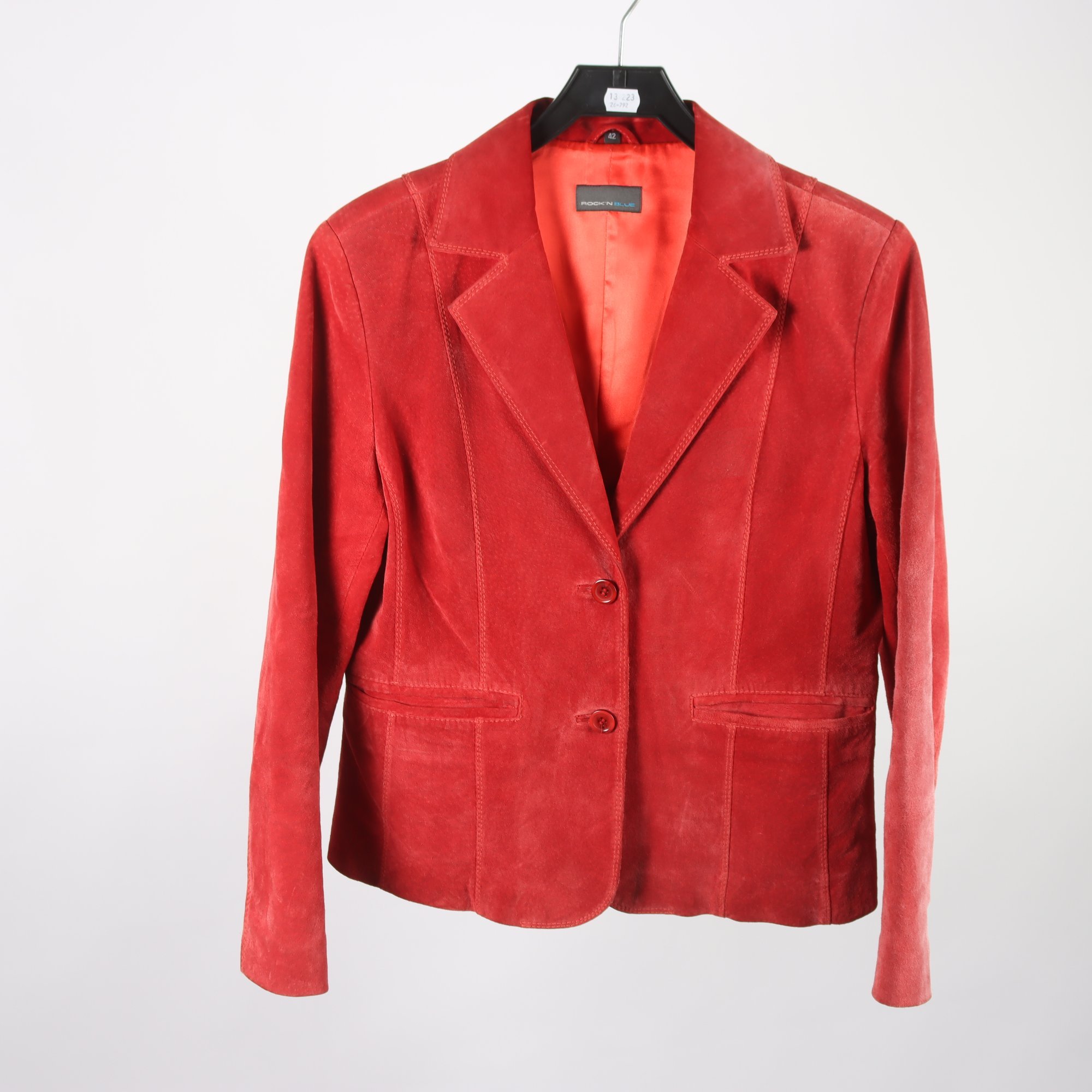 Mockakavaj, Rock´n blue, 100% läder, stl. 42